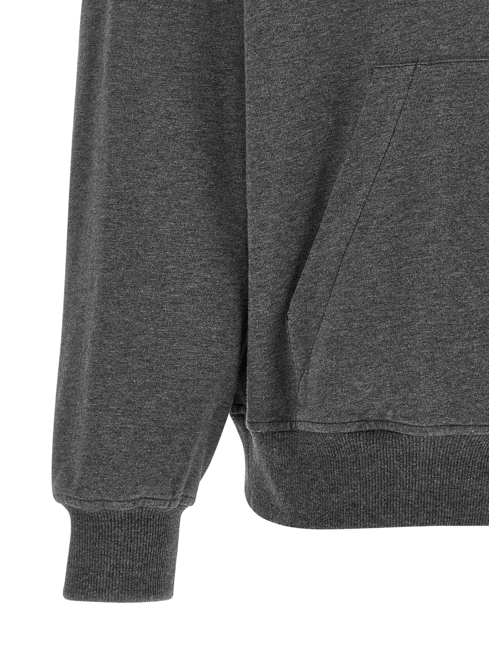 Brunello Cucinelli Gray Cotton Women's Sweatshirt
