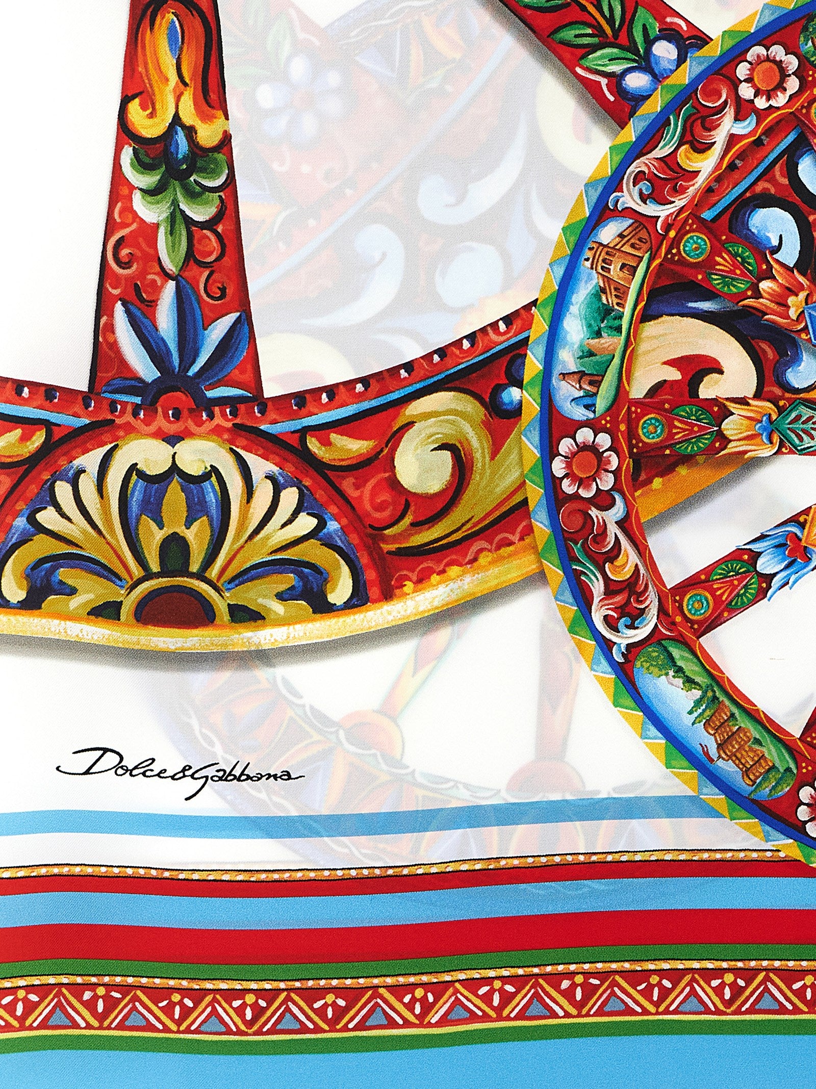 Dolce & Gabbana Multicolor Silk Women's Foulard