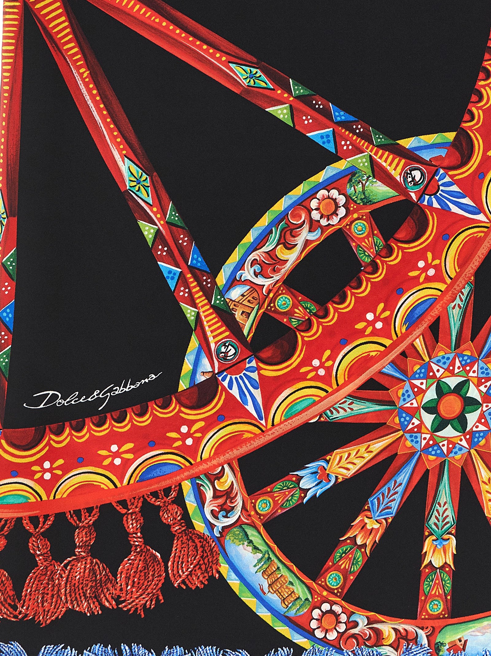 Dolce & Gabbana Multicolor Silk Women's Scarf