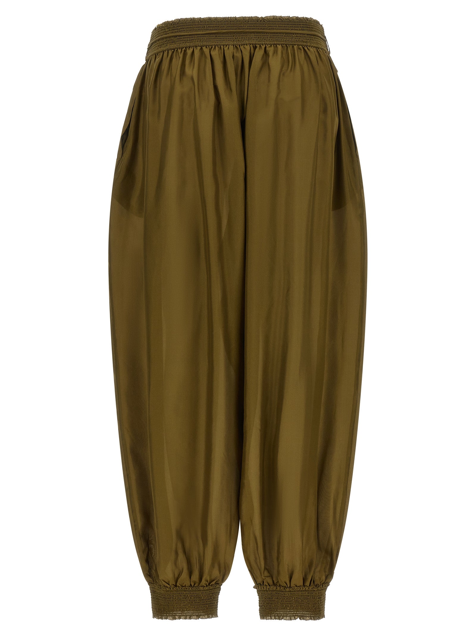 Zimmermann Bicolor Silk Casual Women's Pants