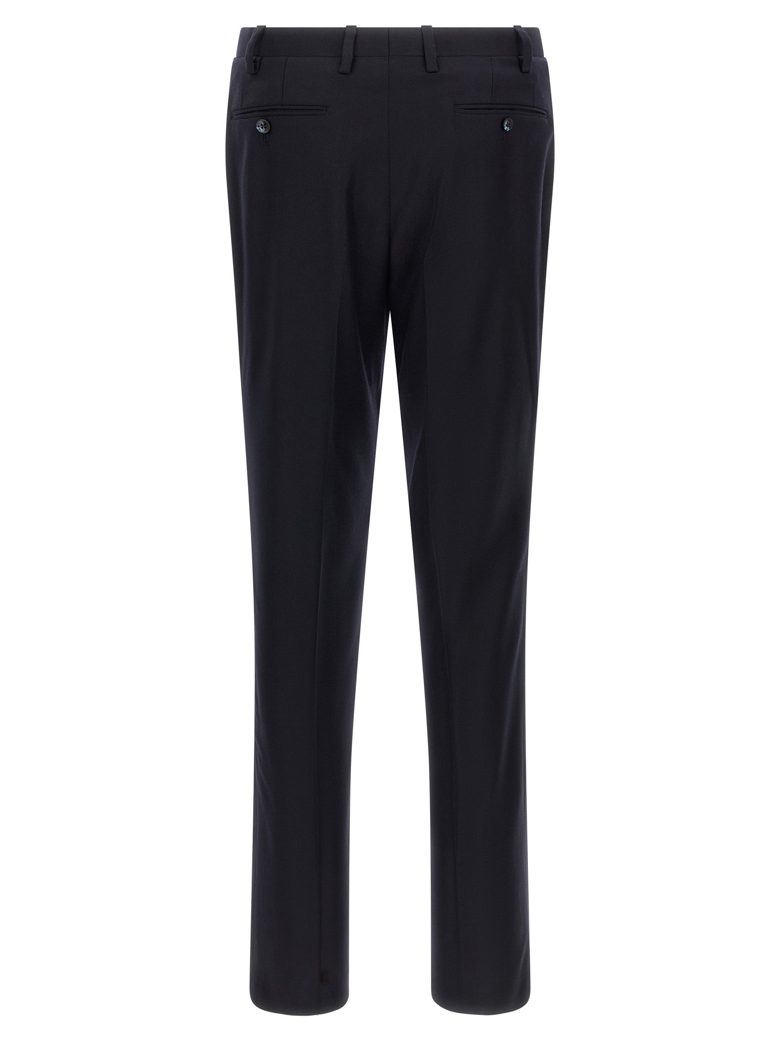 Kiton Blue Virgin Wool Two-Piece Men's Suit