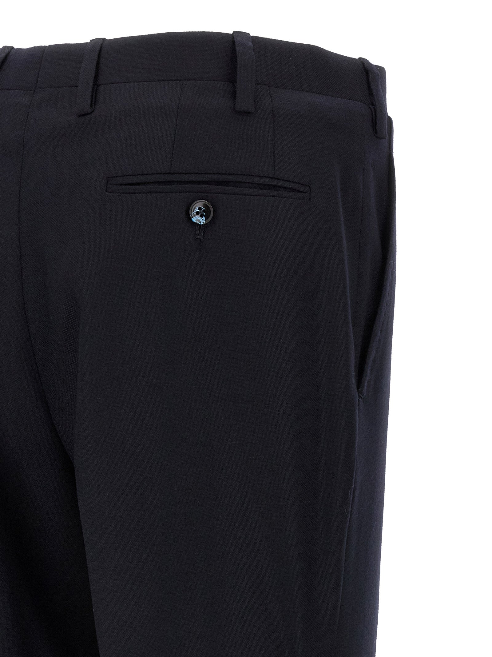 Kiton Blue Virgin Wool Two-Piece Men's Suit