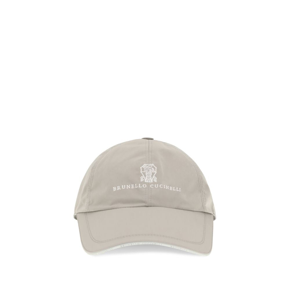 Brunello Cucinelli Beige Polyester Cap (Baseball Men's Hat)