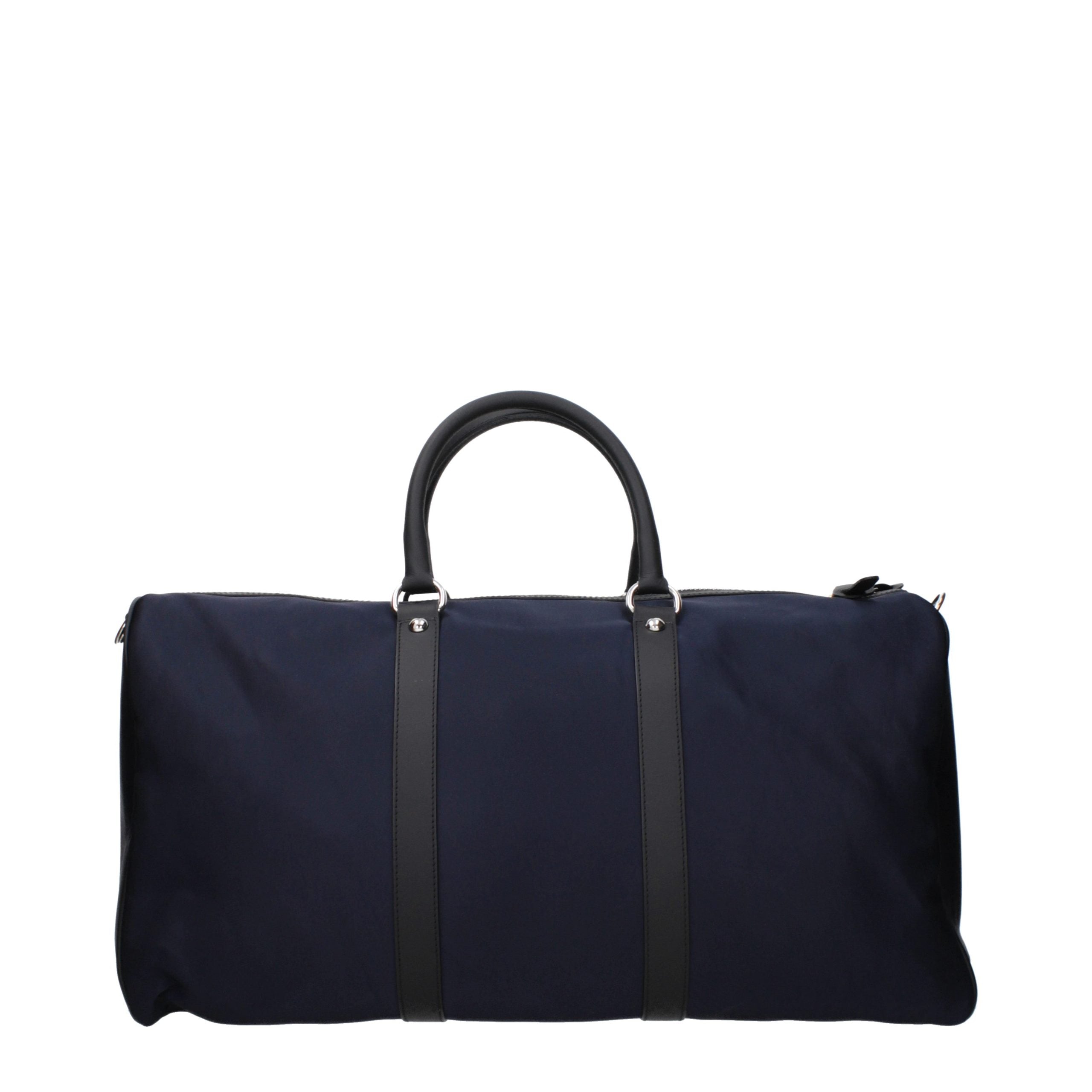 Kiton Blue Nylon Luggage And Men's Travel