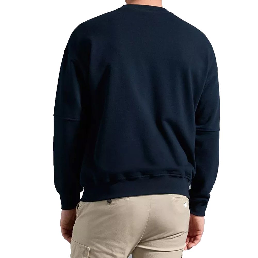 Paul & Shark Blue Cotton Men's Sweatshirt