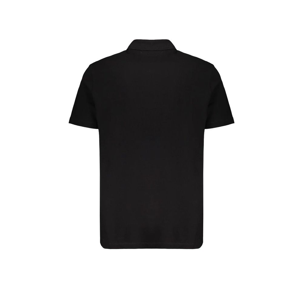Versace Black Cotton Polo Men's Shirt