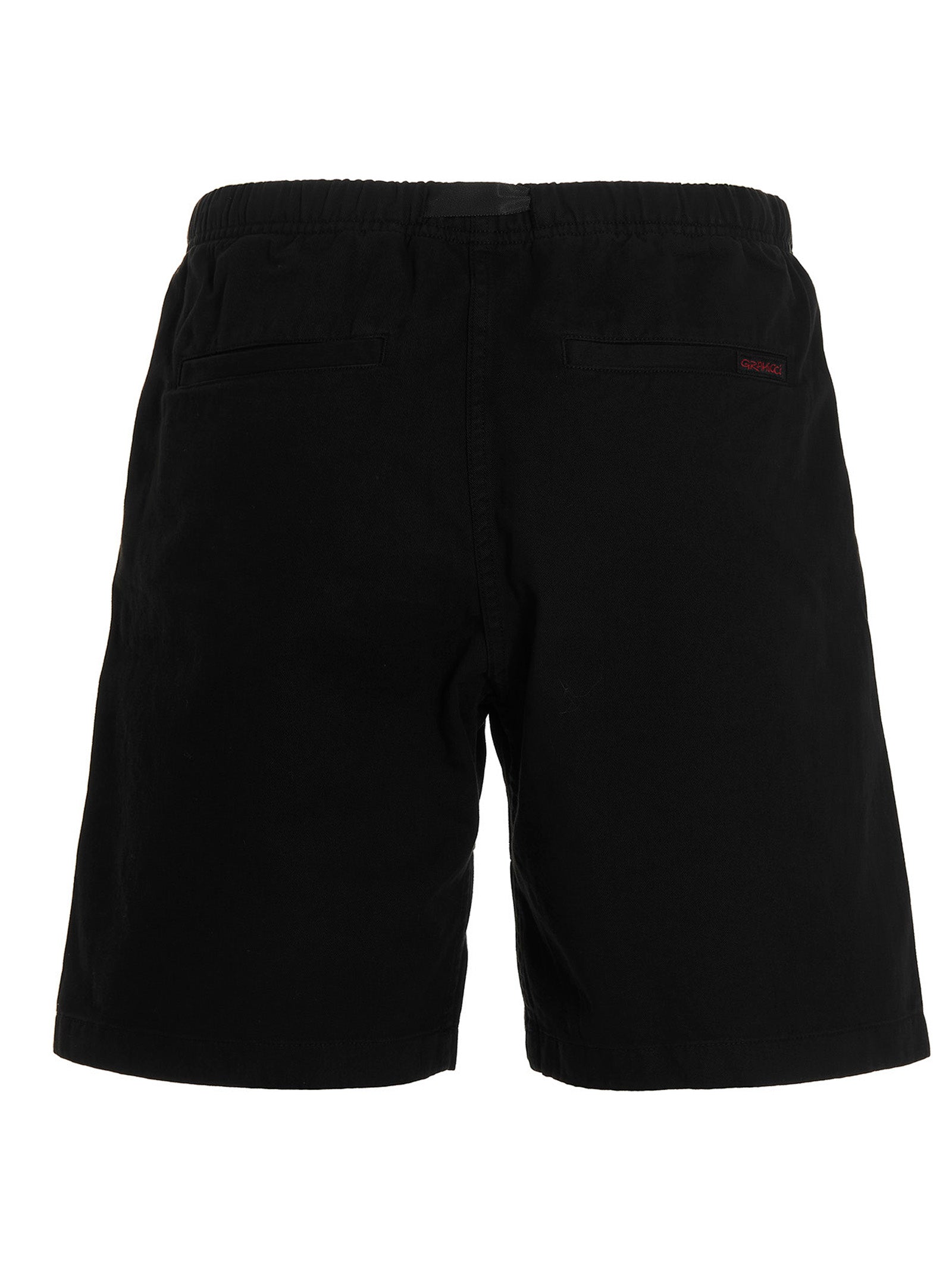 Gramicci Black Cotton Bermuda Men's Shorts