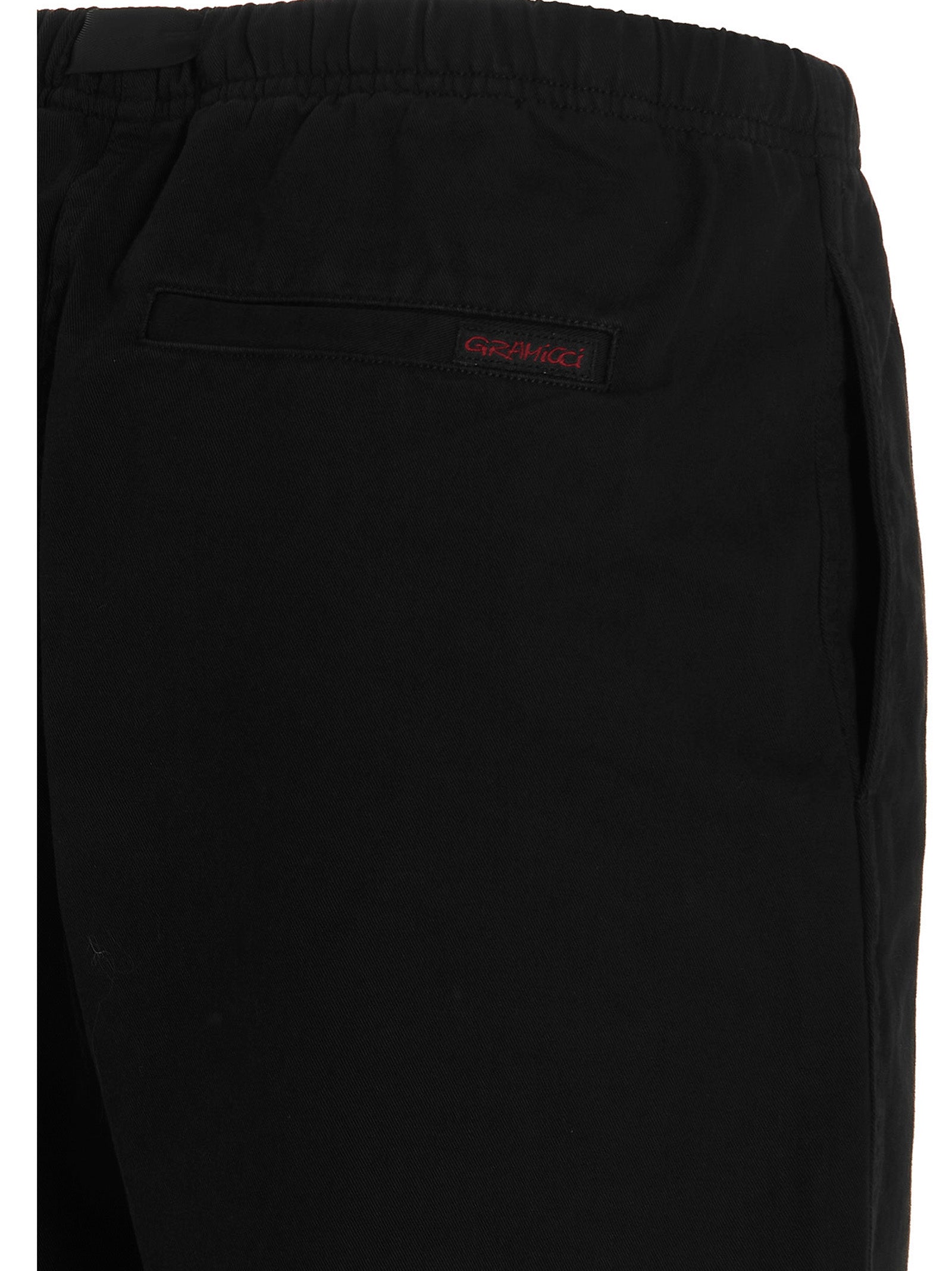 Gramicci Black Cotton Bermuda Men's Shorts