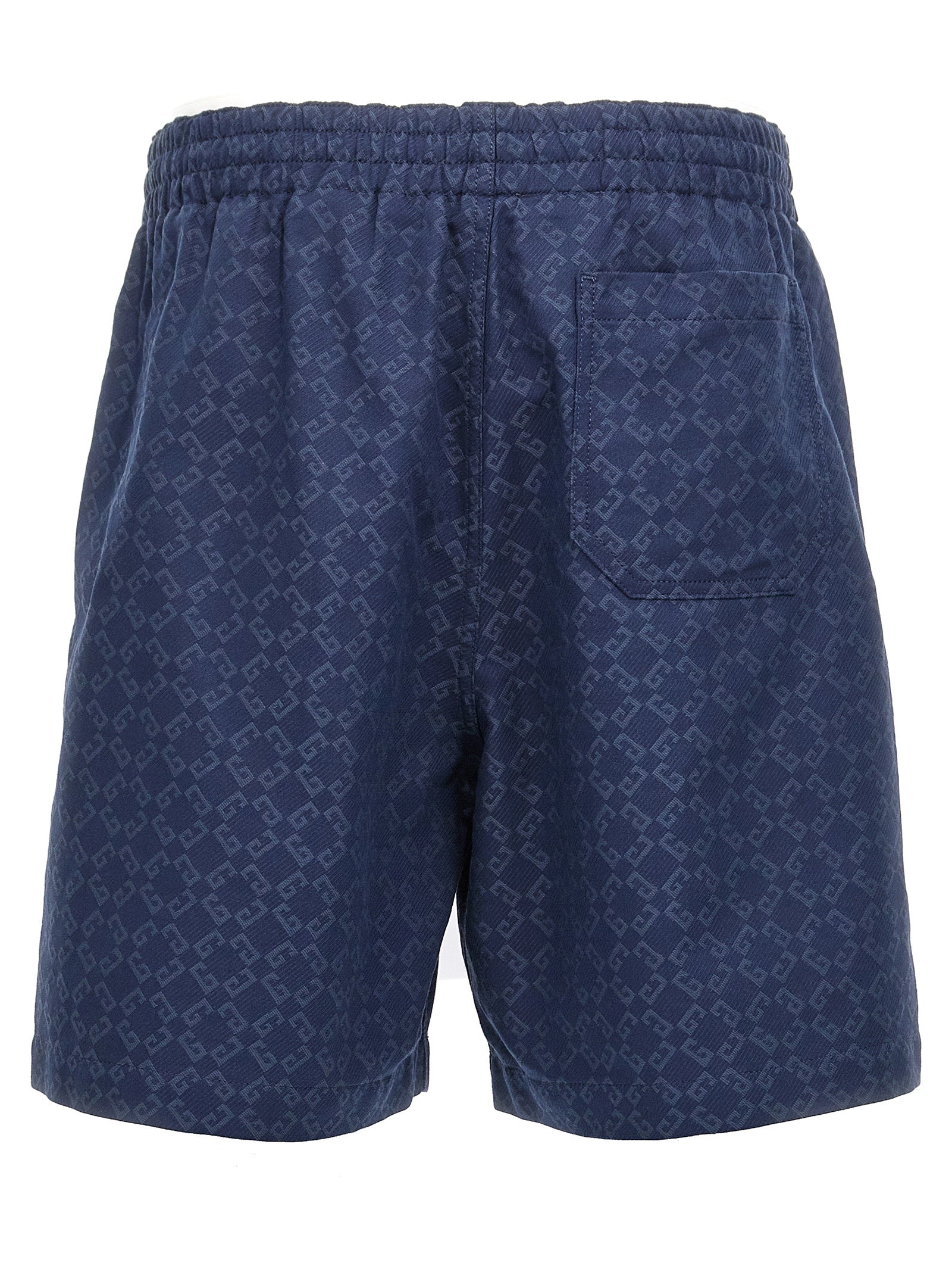 Givenchy Blue Cotton Bermuda Men's Shorts