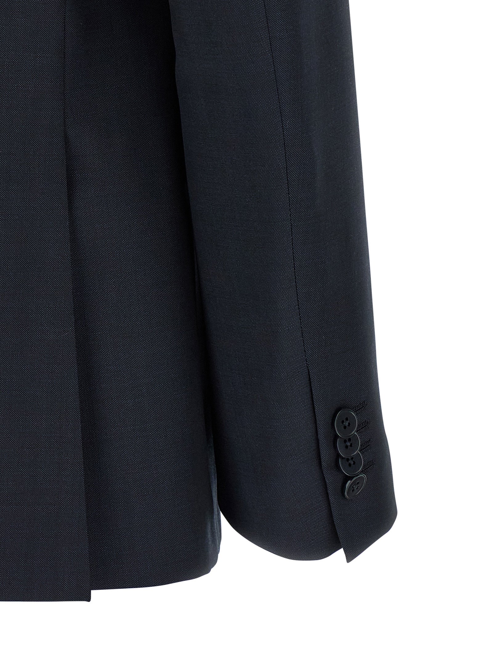 ZEGNA Blue Wool Two-Piece Men's Suit