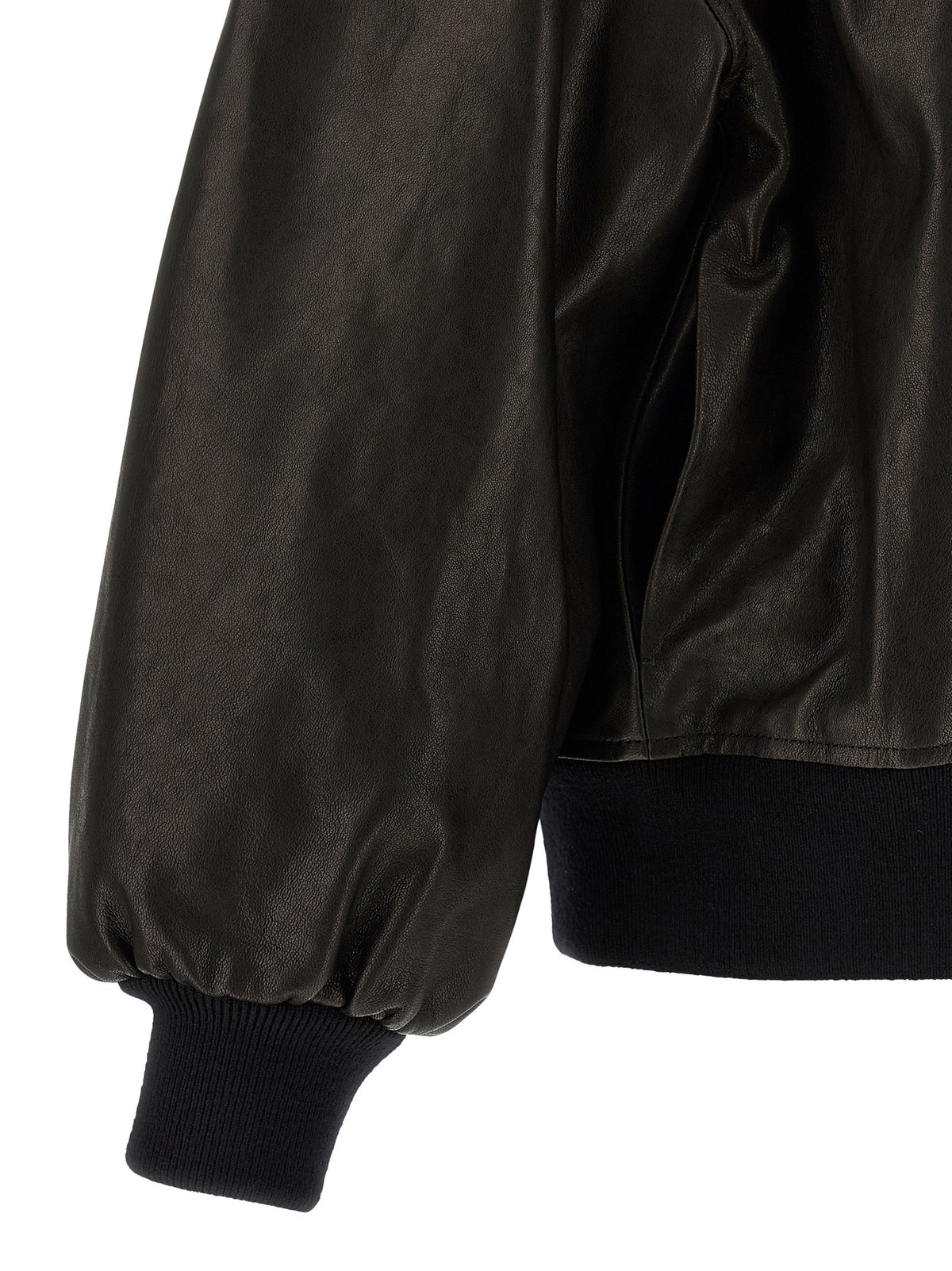 Khaite Black Lamb Leather Leather Women's Jacket
