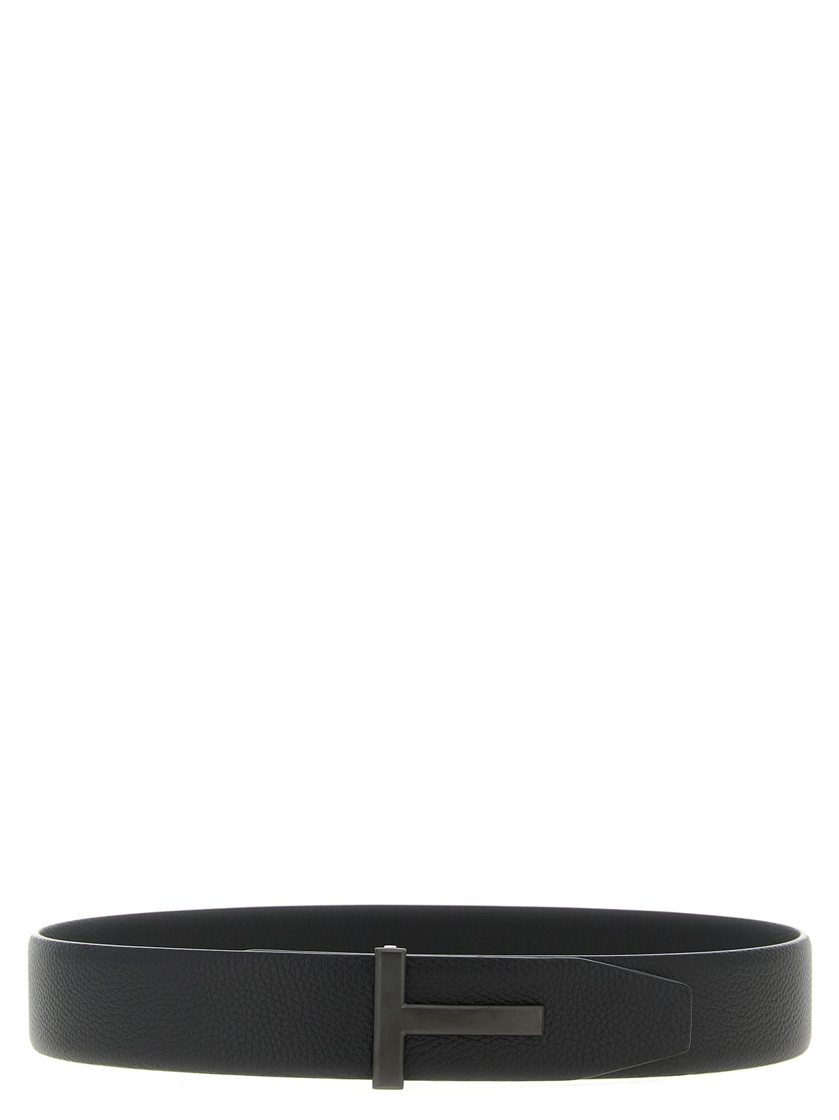 Tom Ford Black Calfskin Men's Belt