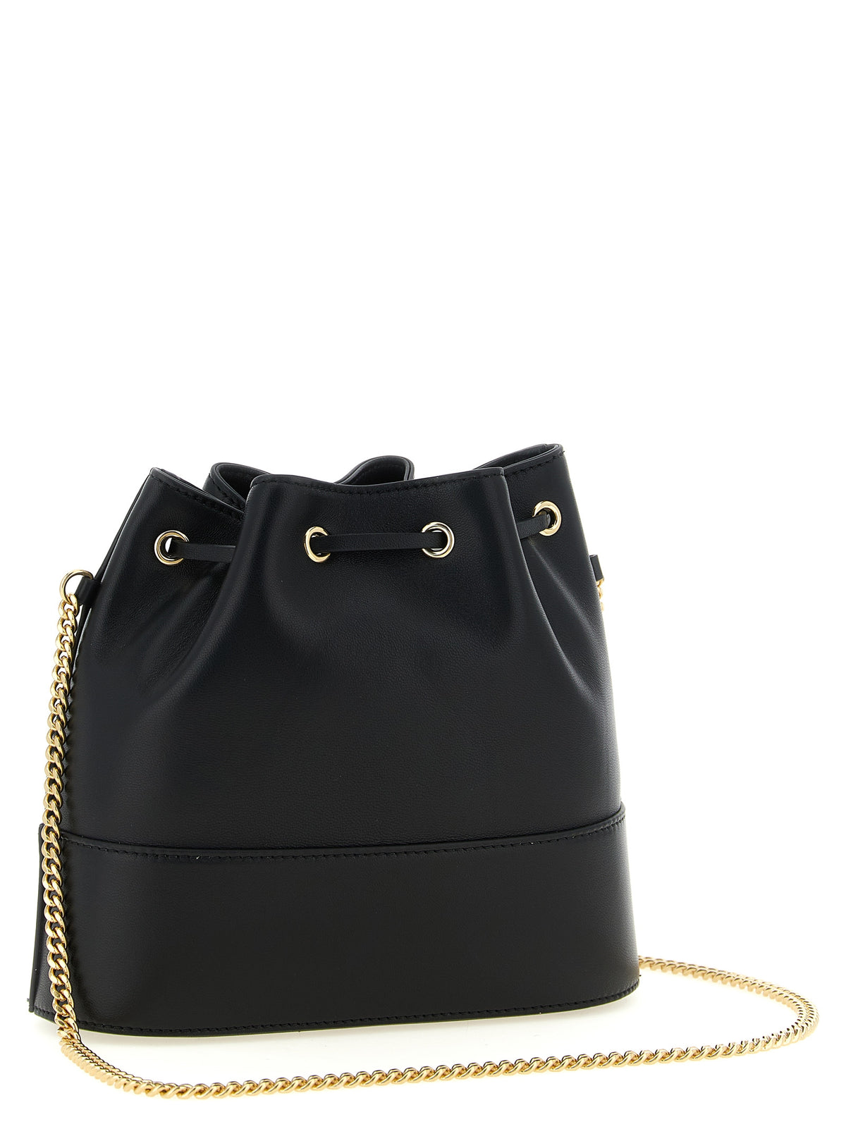 Valentino Garavani Black Lamb Leather Crossbody Women's Bag