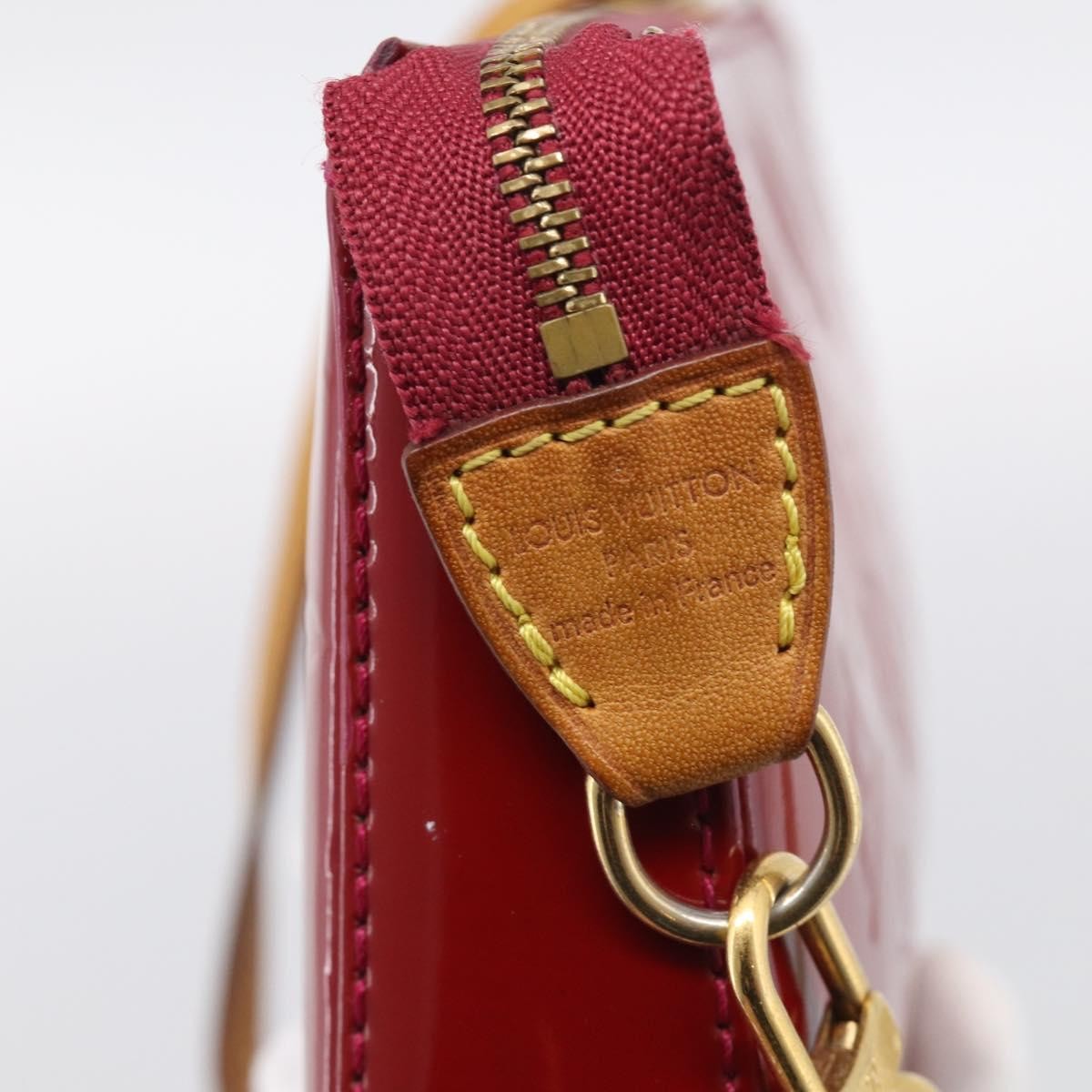 Louis Vuitton Pochette Accessoires Nm Monogram Vernis Pink Patent_Leather Clutche & Pouche Bag (Pre-Owned)