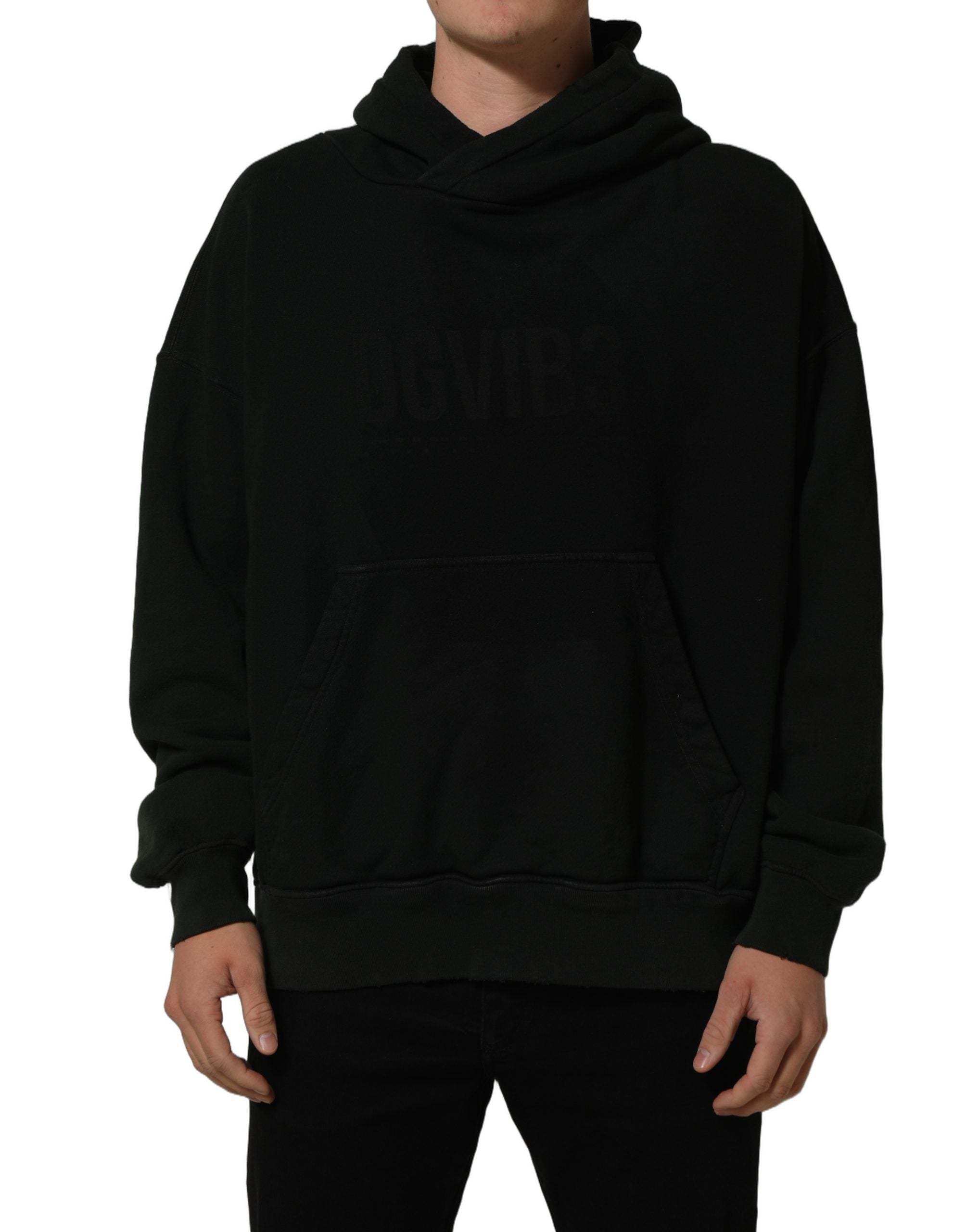 Dolce & Gabbana Black DGVIB3 Hooded Sweatshirt Men Men's Sweater (Pre-Owned)