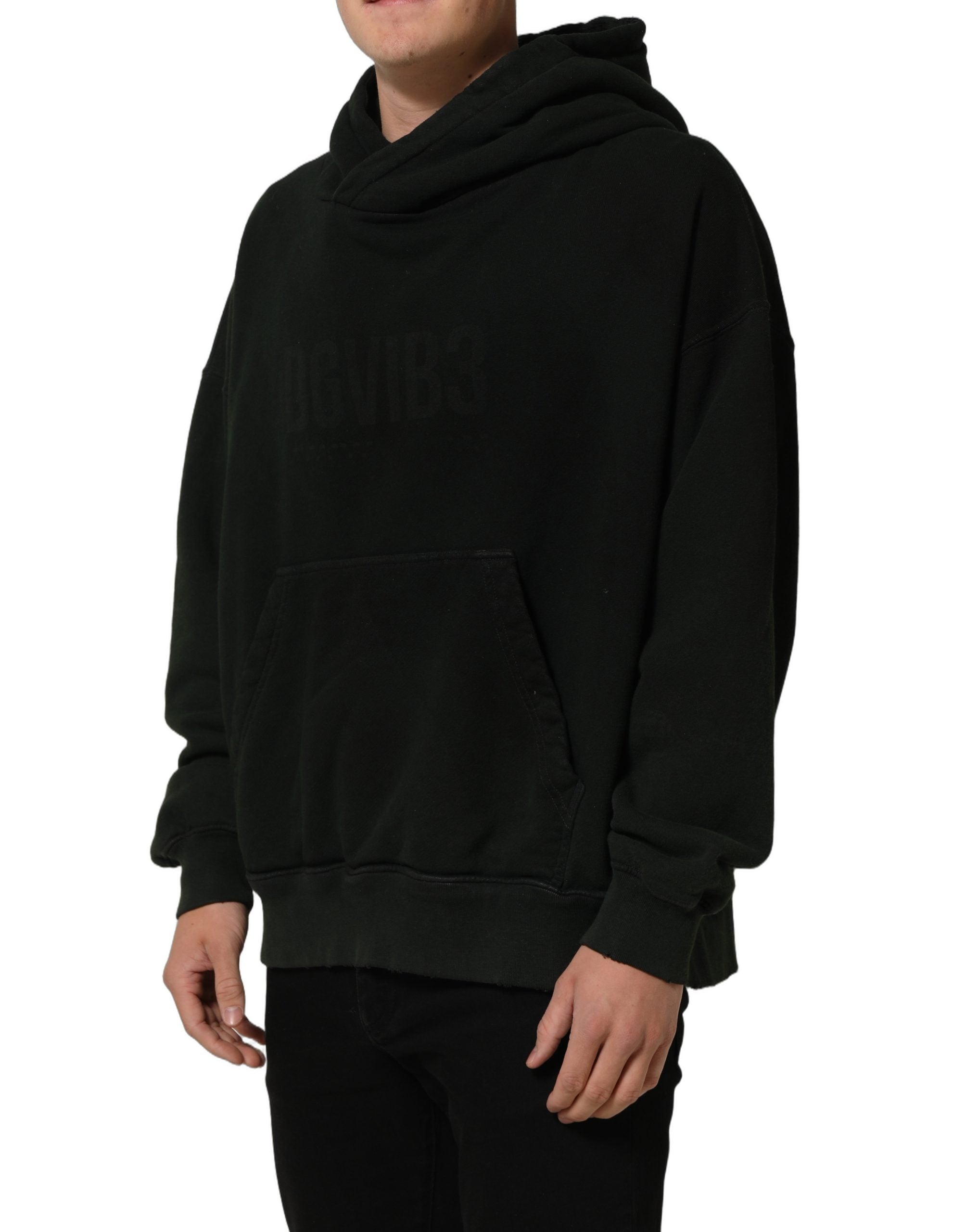 Dolce & Gabbana Black DGVIB3 Hooded Sweatshirt Men Men's Sweater (Pre-Owned)