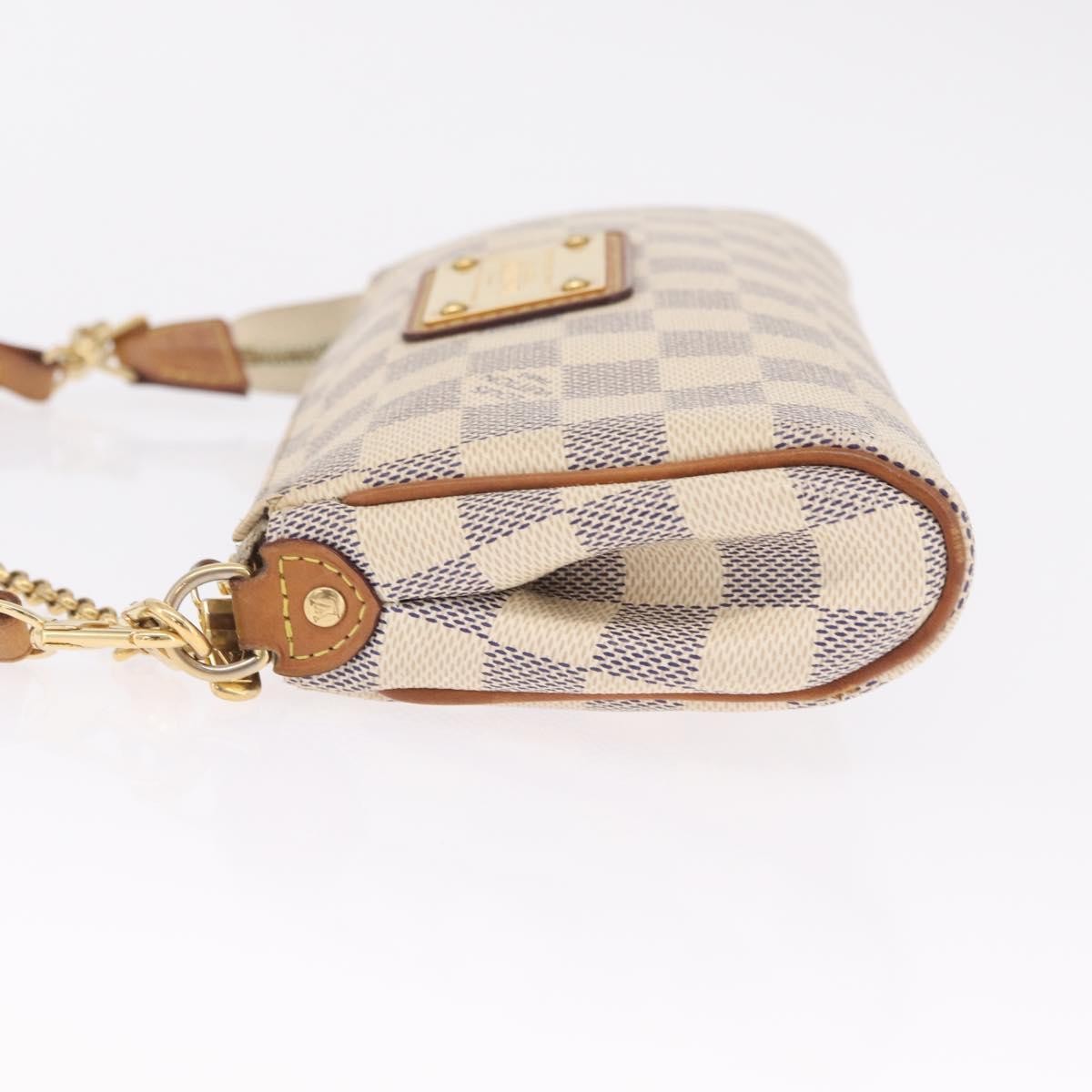 Louis Vuitton Eva Damier White Canvas Handbag (Pre-Owned)