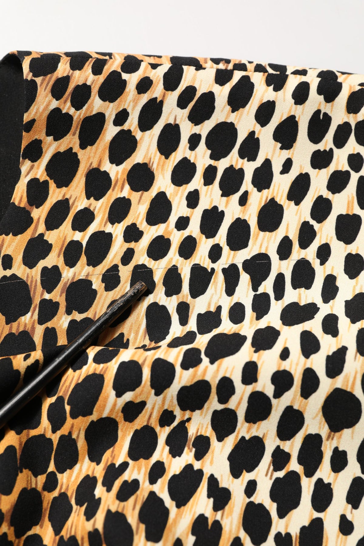 Dolce & Gabbana Brown Leopard Print Silk Sheath Midi Women's Dress