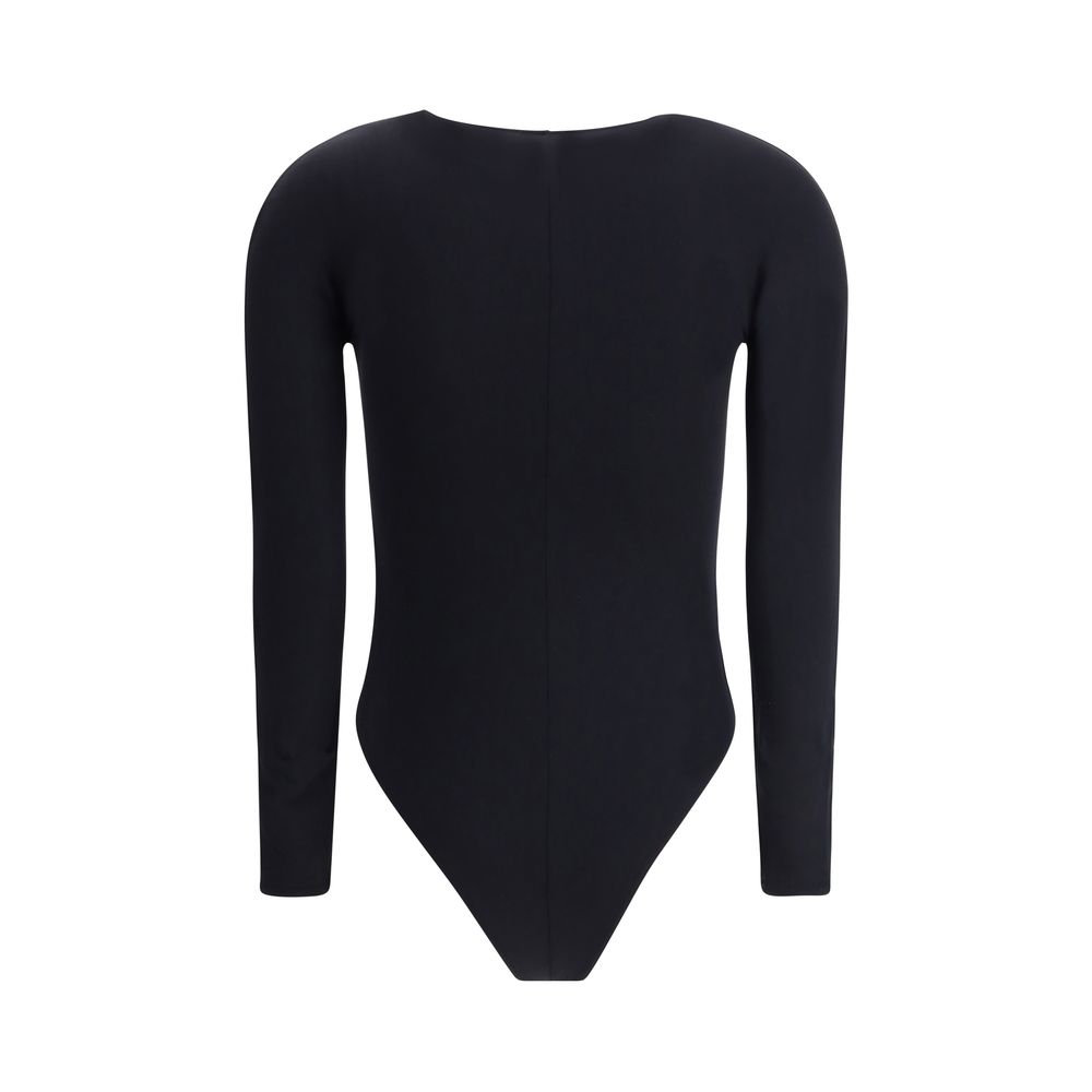 Wolford Black Polyamide Women's Bodysuit