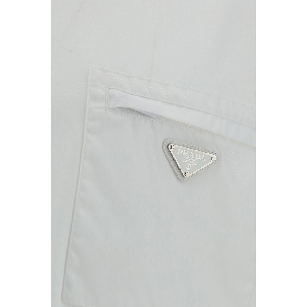 Prada White Cotton Men's T-Shirt