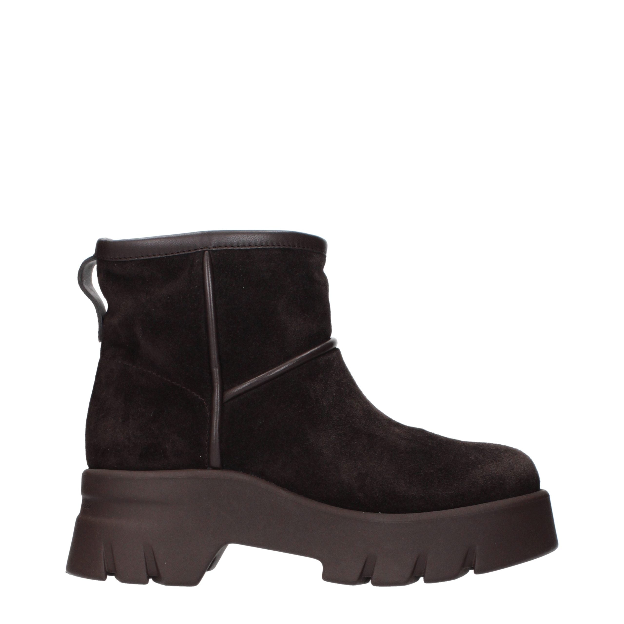 Gianvito Rossi Brown Leather Ankle Women's Boots