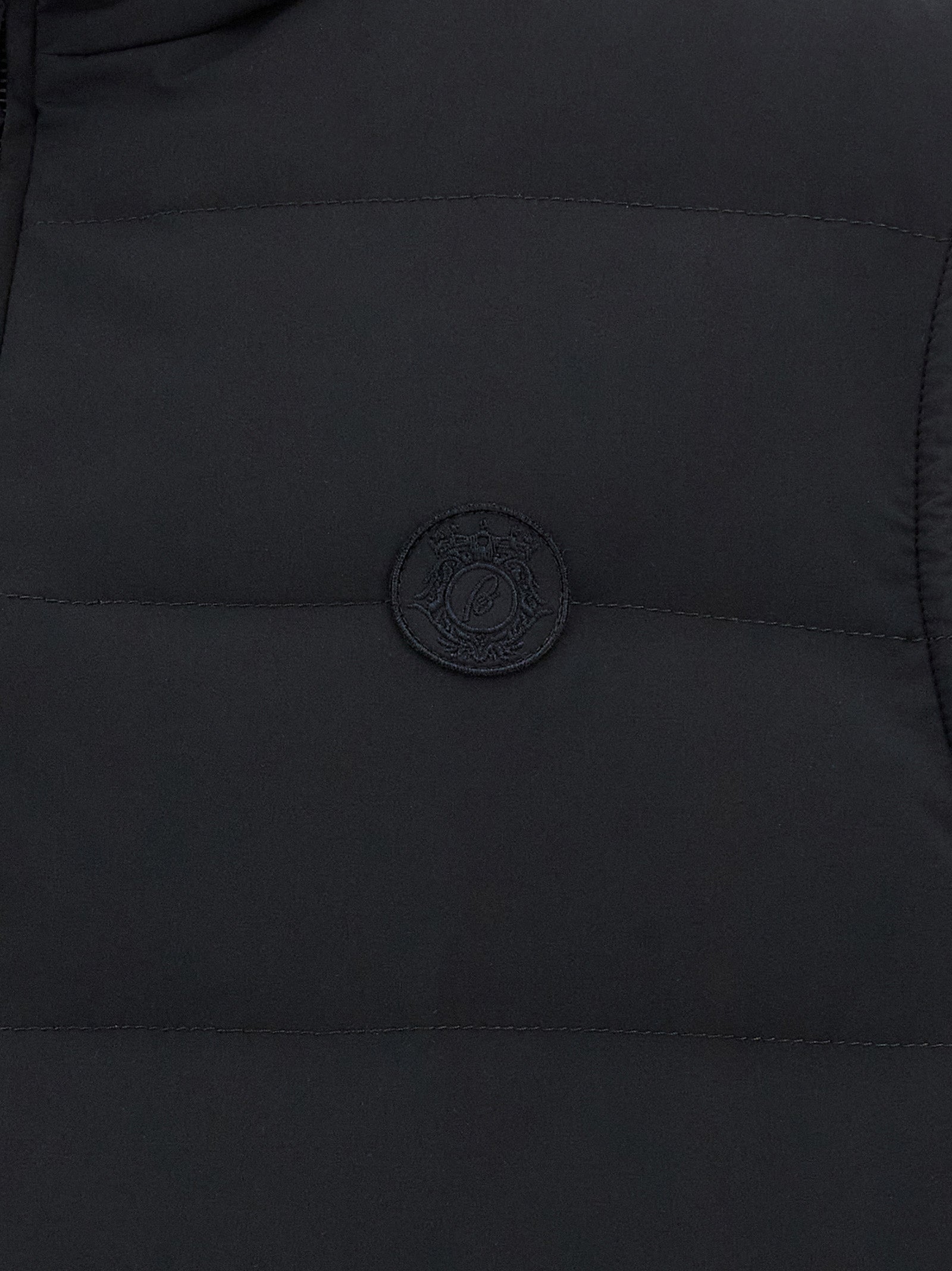 Brioni Blue Polyester Sleeveless Men's Jacket