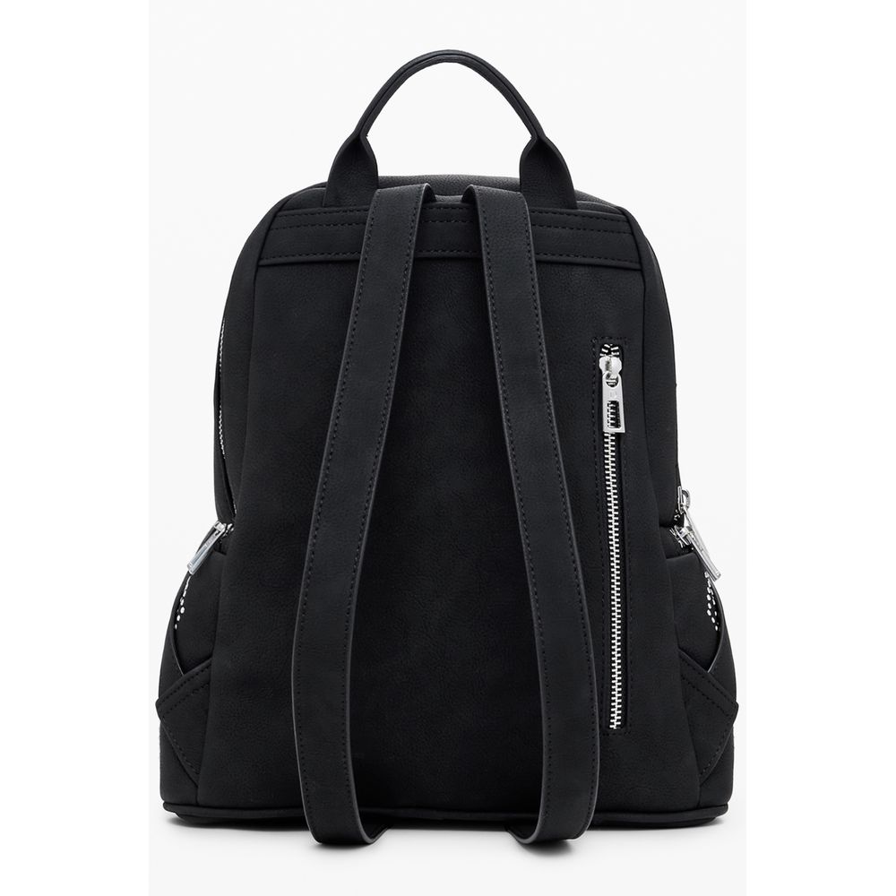 Desigual Black Polyurethane Women's Women's Backpack