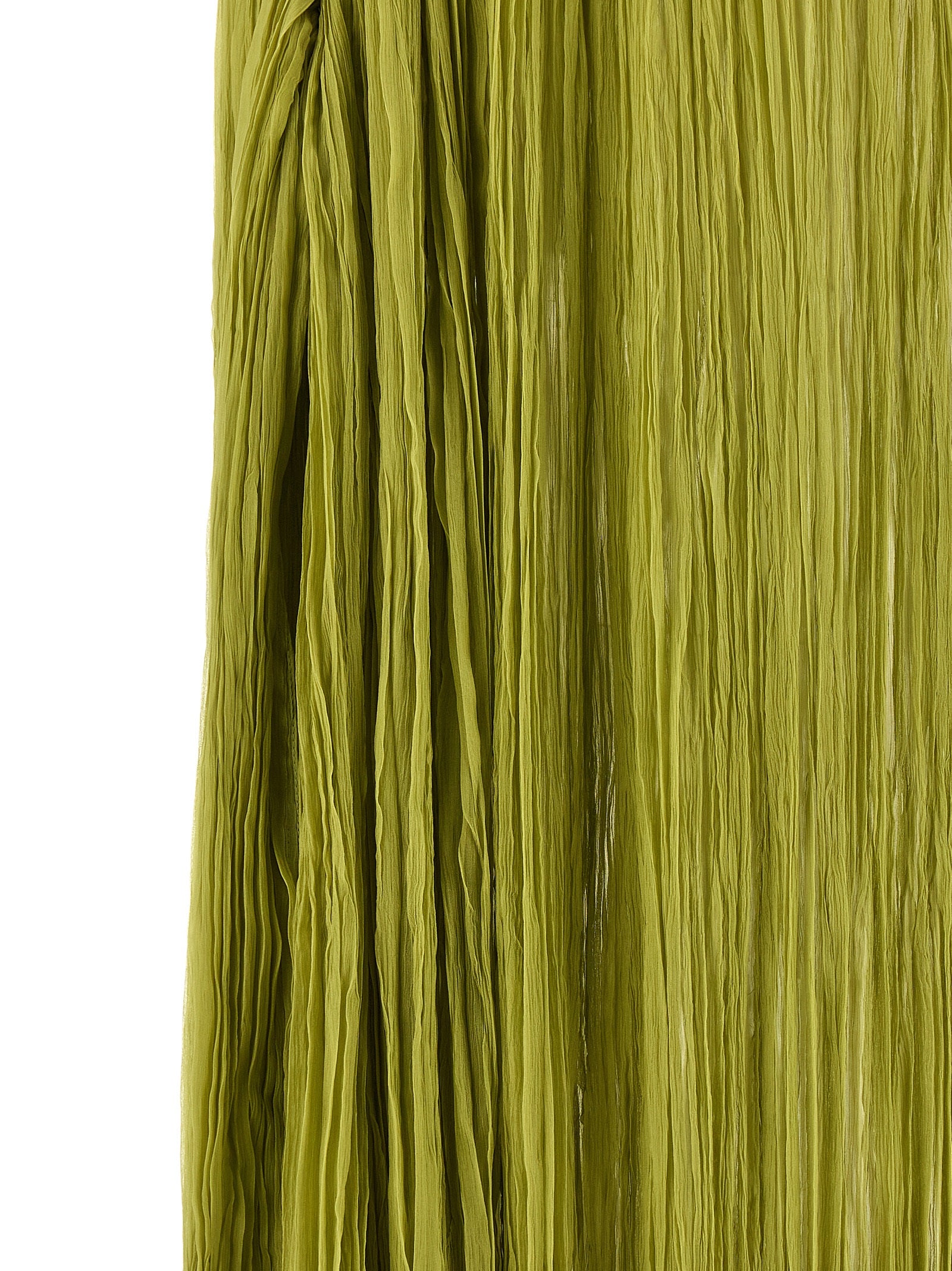 FEDERICA BONIFACI Bicolor Silk Long Women's Dress