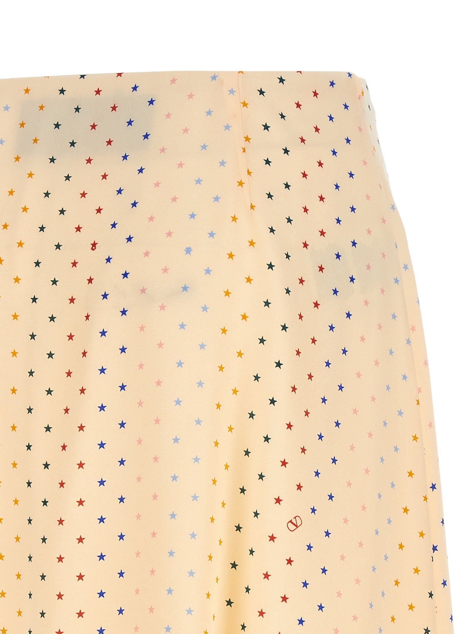 Valentino Garavani Multicolor Silk Midi Women's Skirt