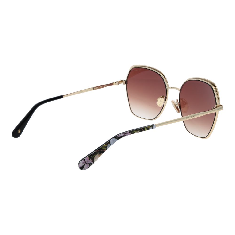 Ted Baker Gold Metal Women's Sunglasses