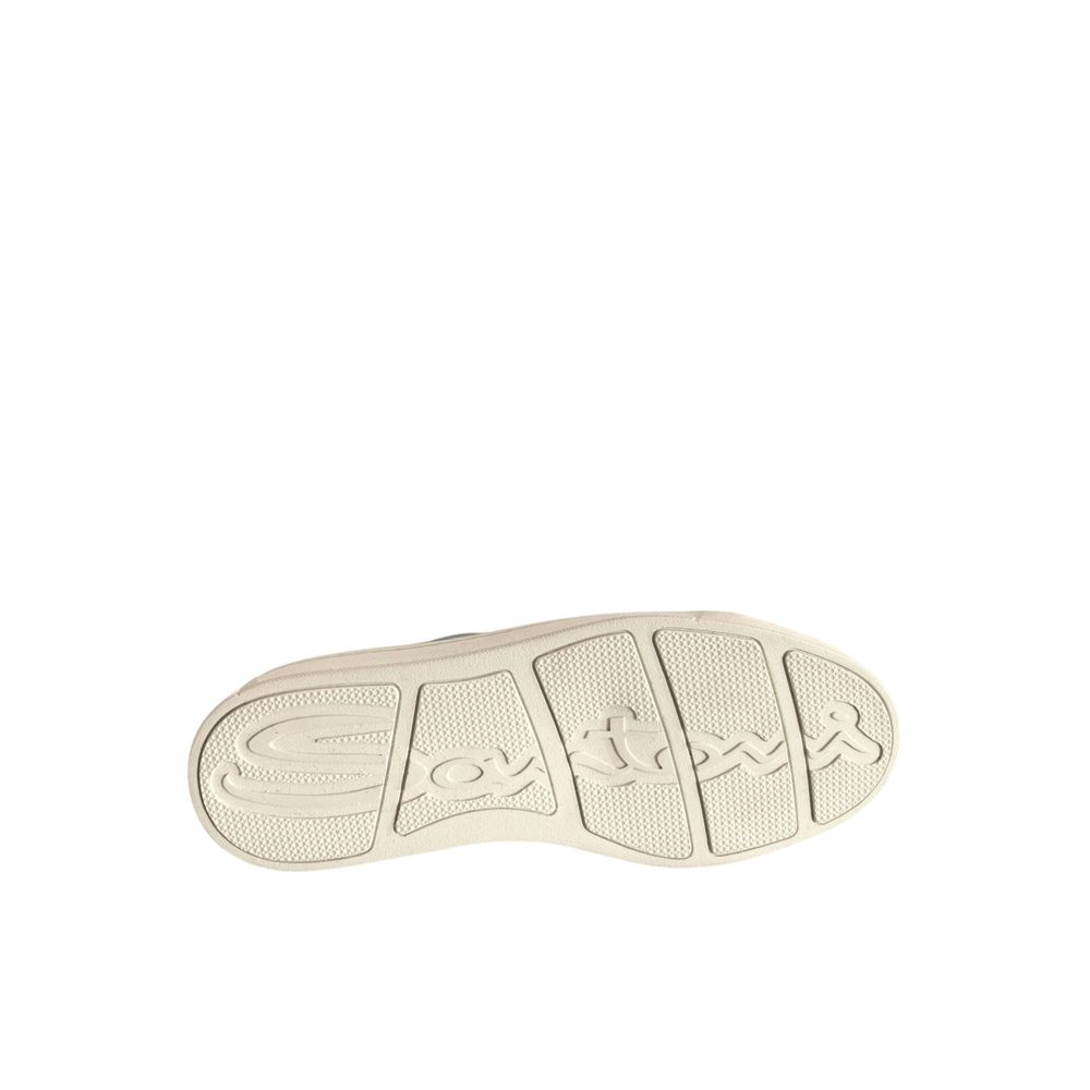 Santoni Blue Leather Women Women's Sneaker