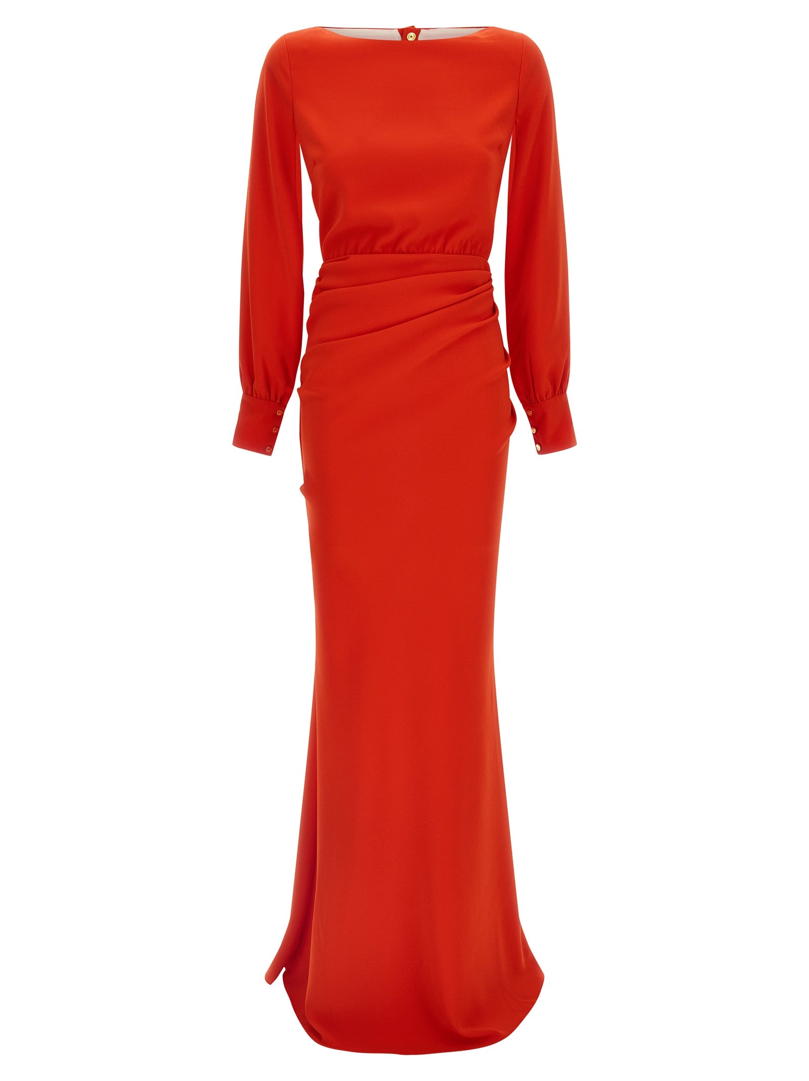 Elisabetta Franchi Multicolor Polyester Long Women's Dress