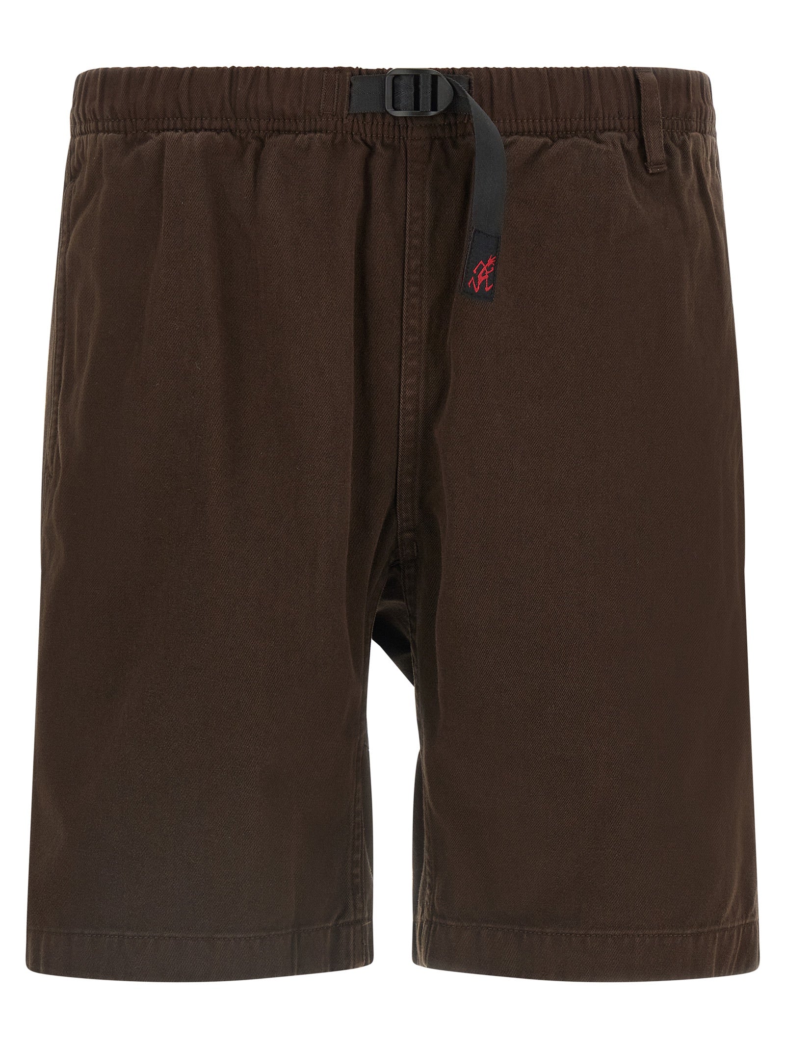 Gramicci Brown Cotton Bermuda Men's Shorts