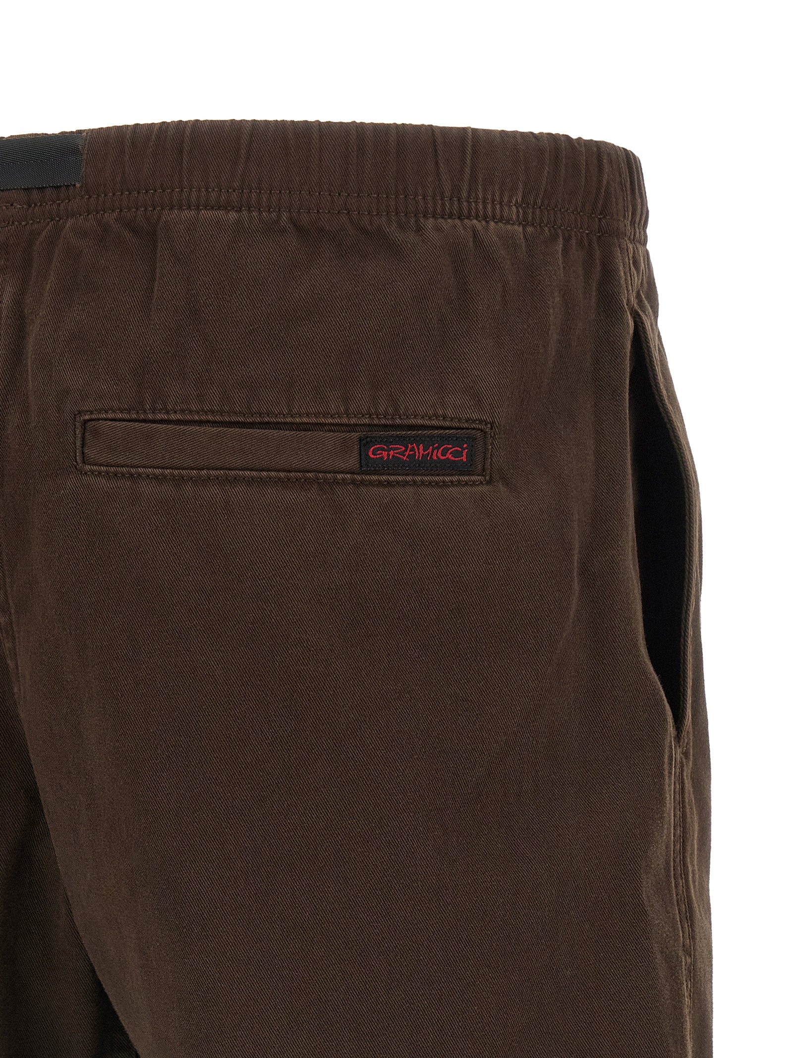 Gramicci Brown Cotton Bermuda Men's Shorts