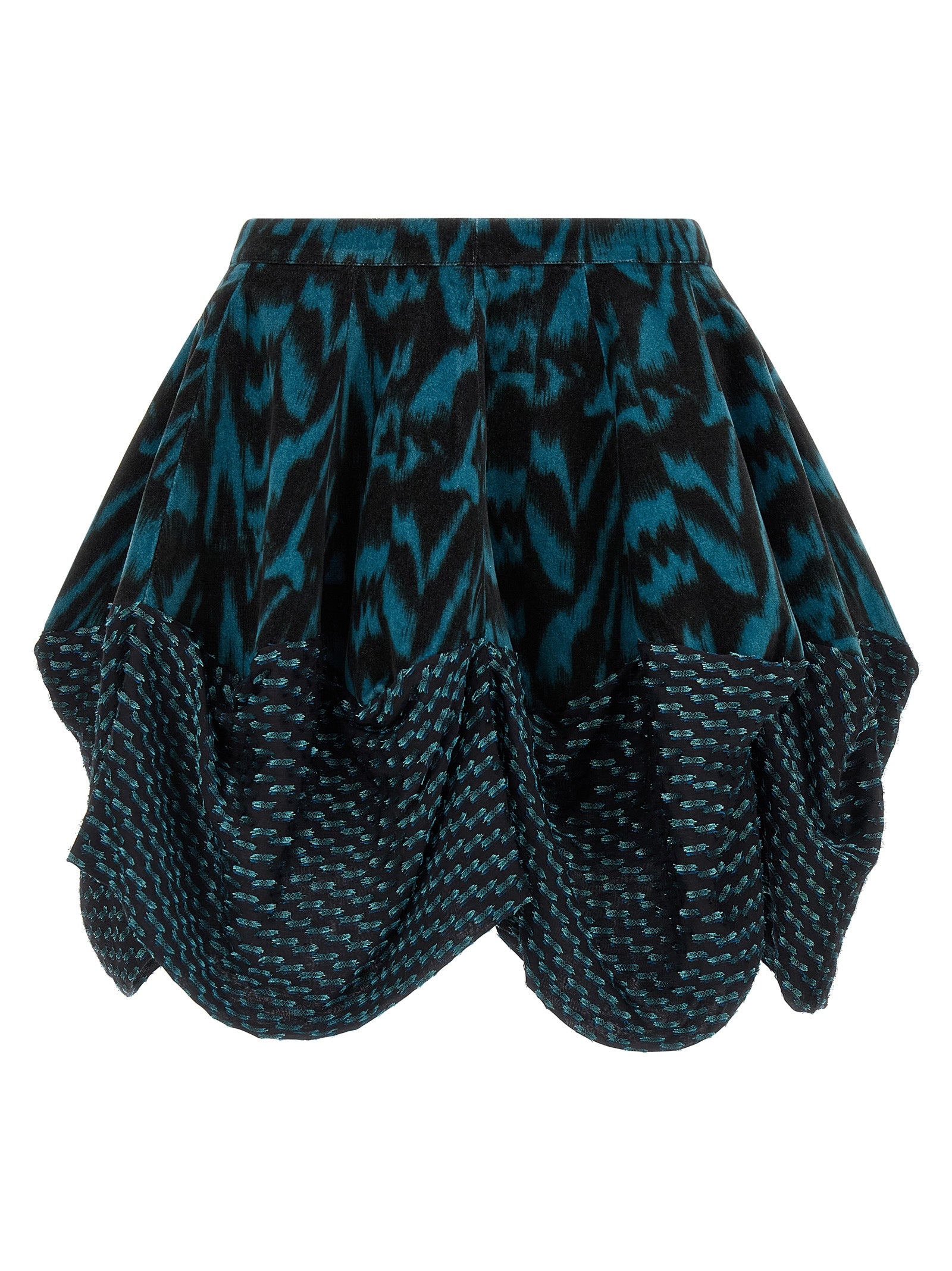 Kiko Kostadinov Multicolor Cotton Long Women's Skirt