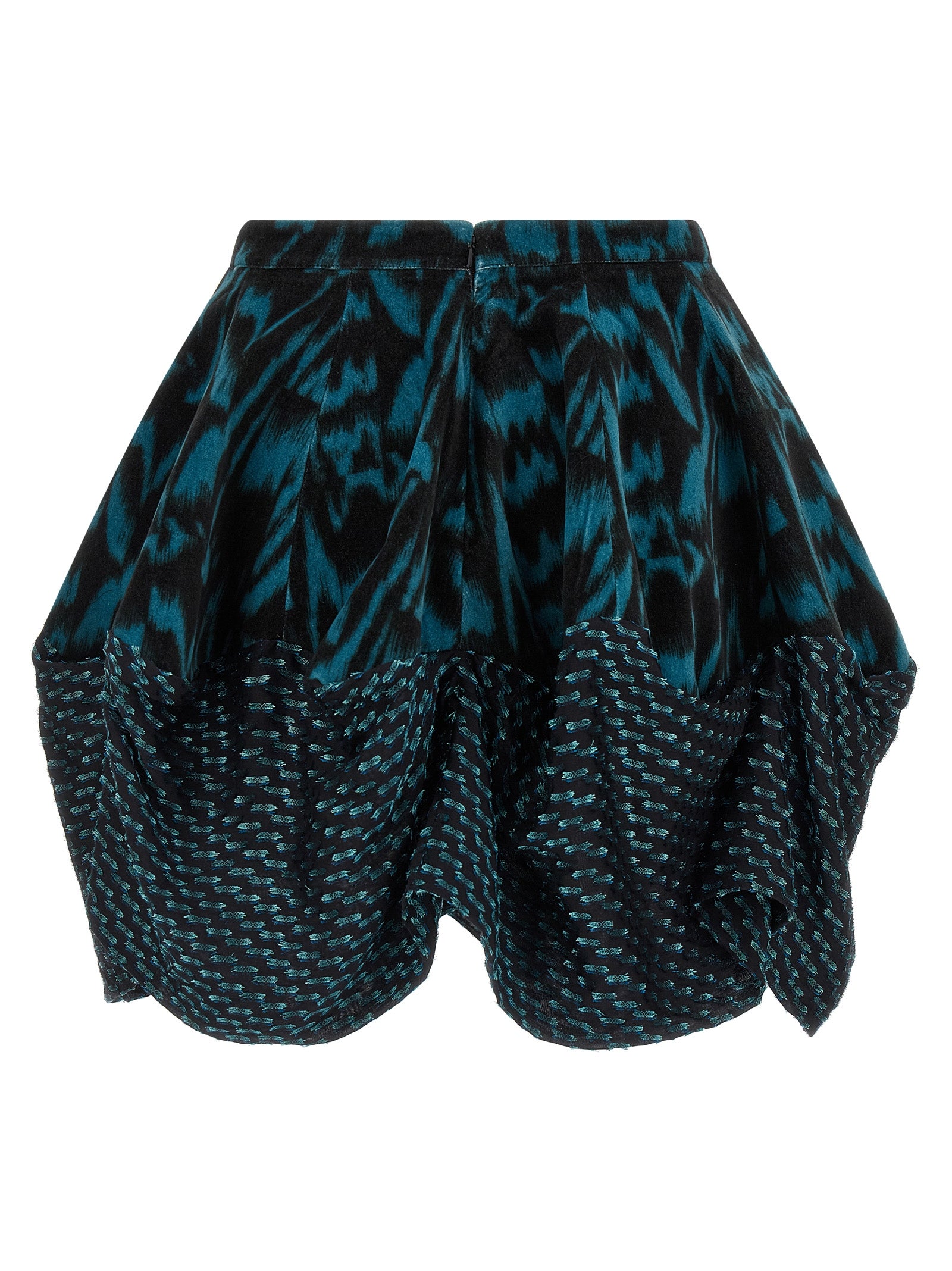 Kiko Kostadinov Multicolor Cotton Long Women's Skirt