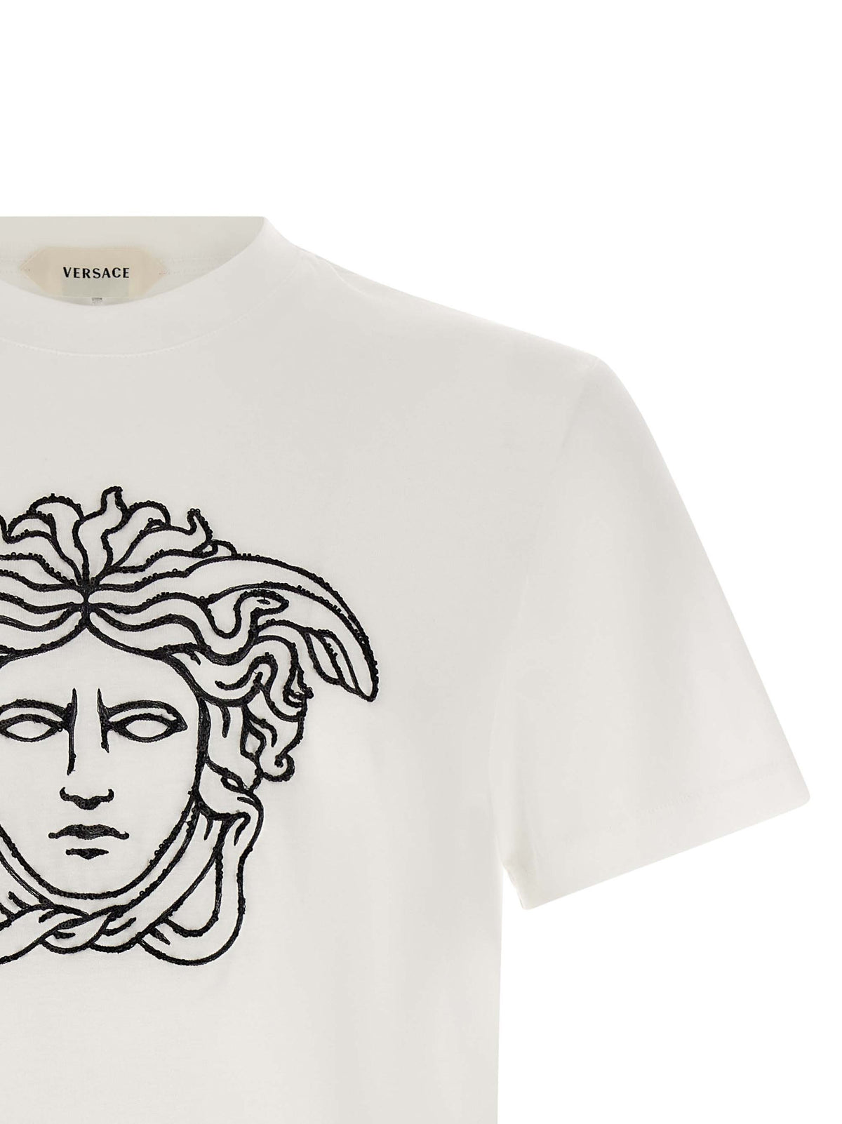 Versace Bicolor Cotton Men's T-Shirt