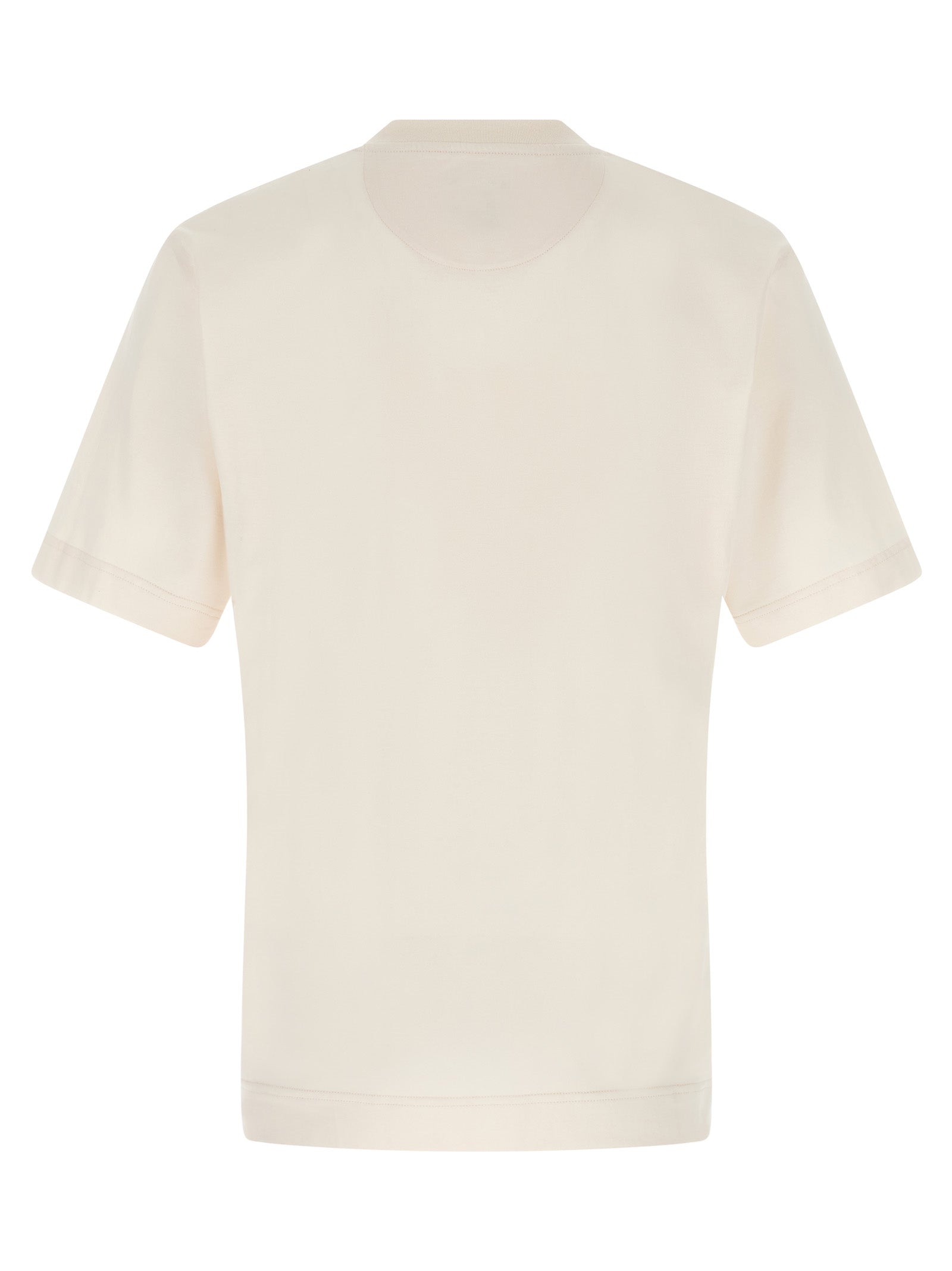 Fendi White Cotton Men's T-Shirt