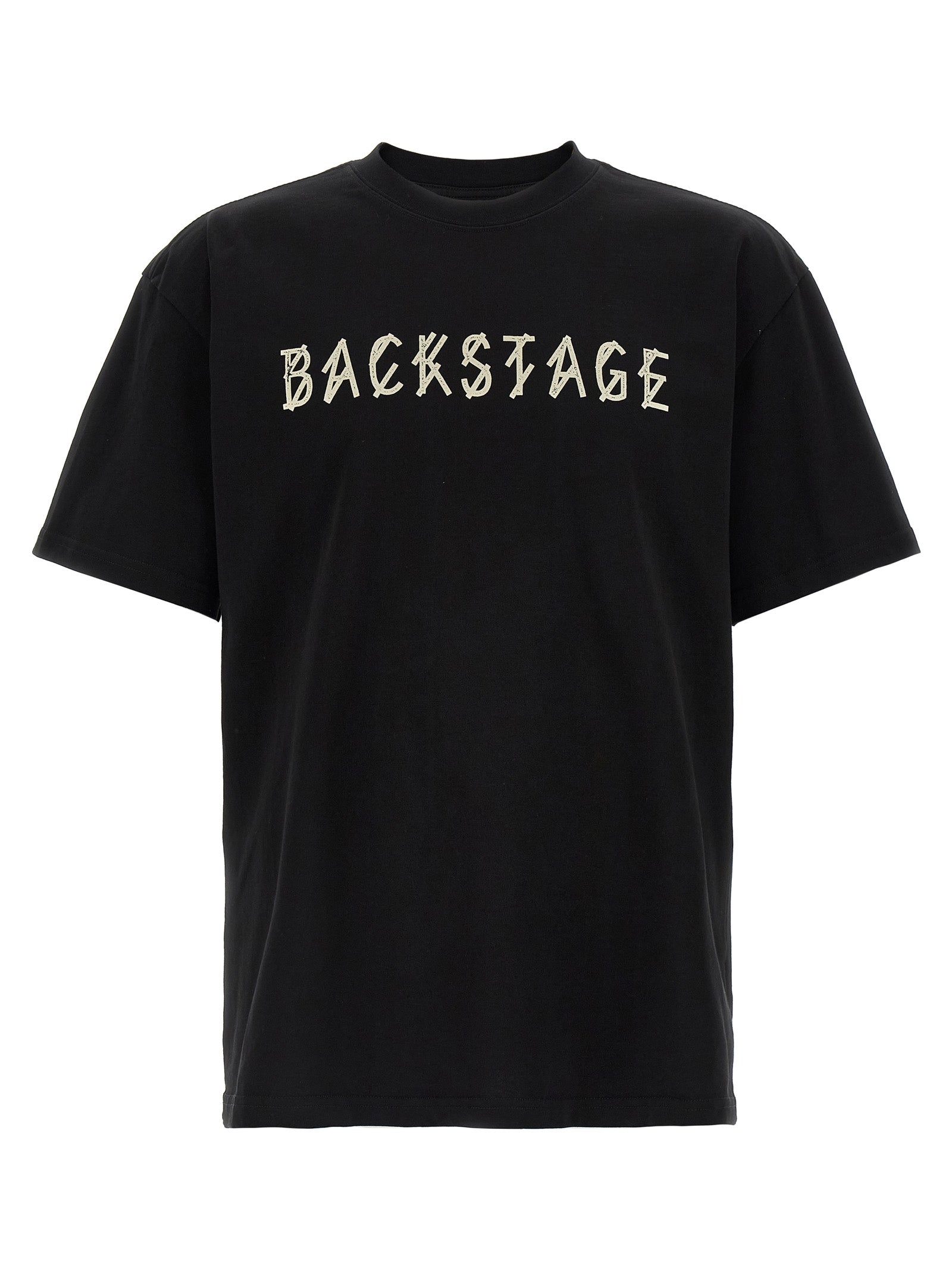 44 Label Group Black Cotton Men's T-Shirt