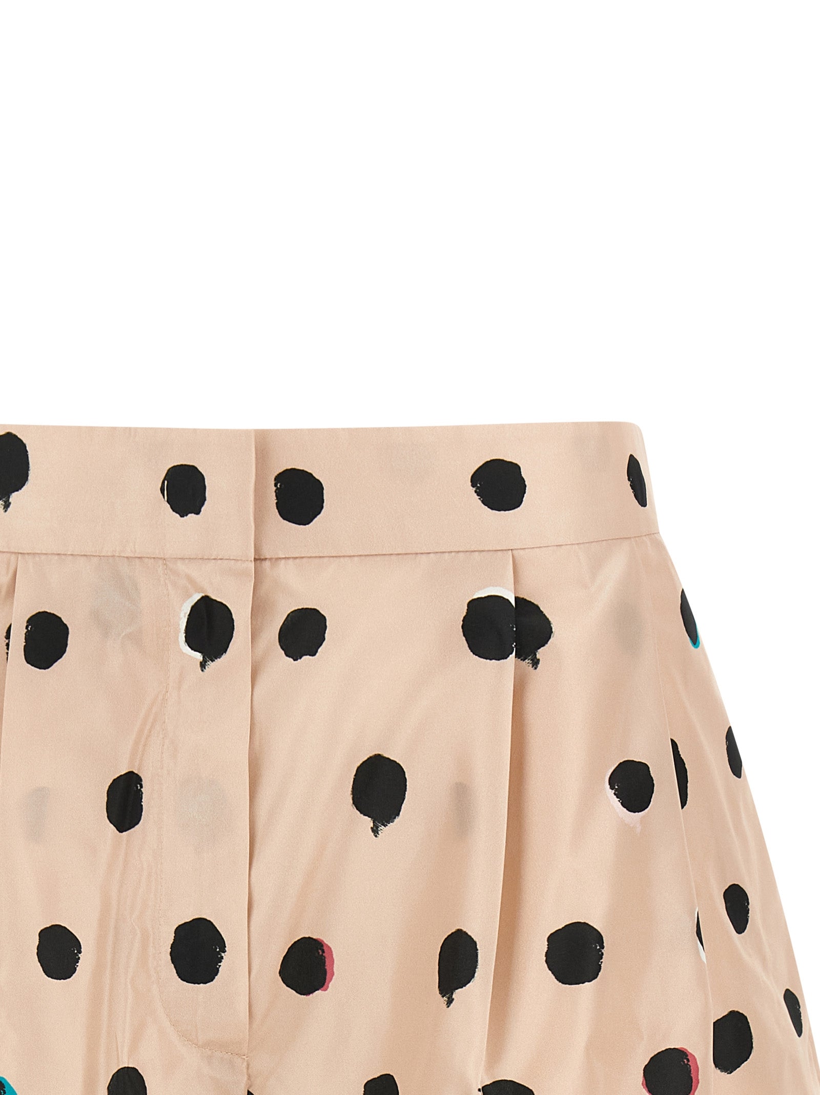 Fendi Multicolor Silk Bermuda Women's Shorts