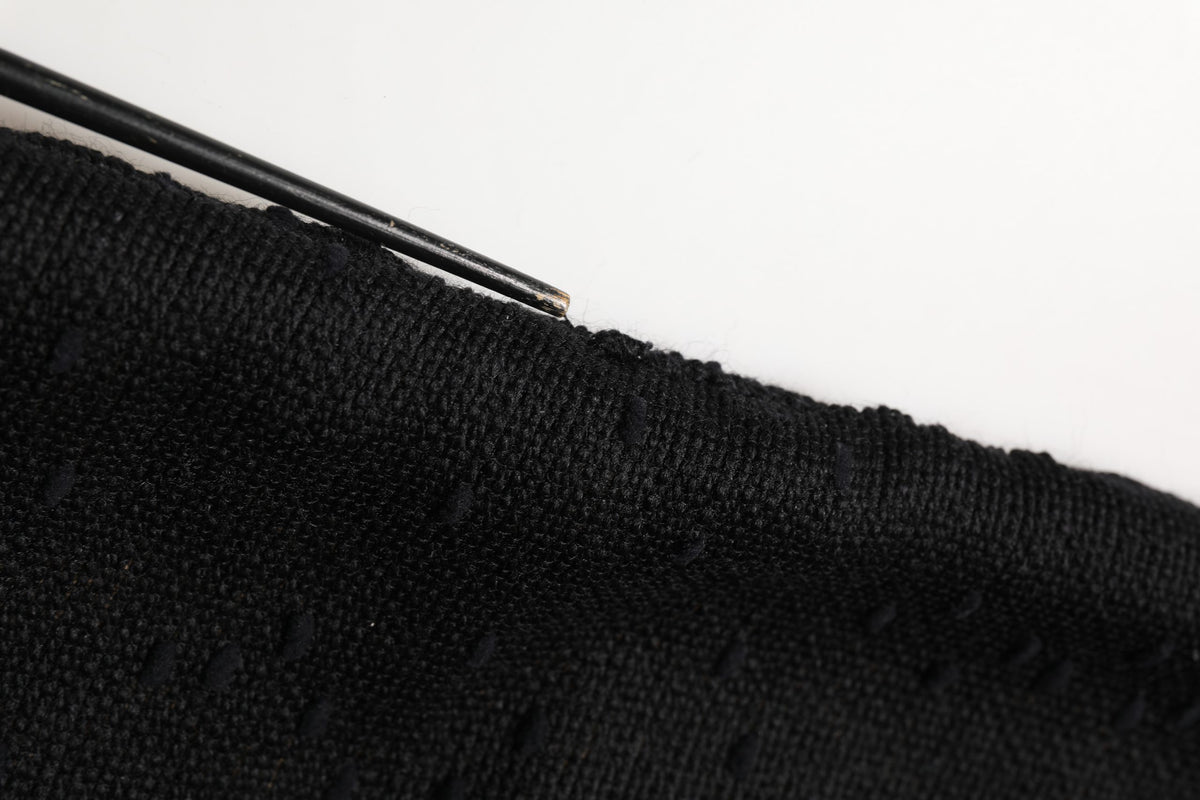 Dolce & Gabbana Black High Waist Pencil Cut Knee Length Women's Skirt (Pre-Owned)