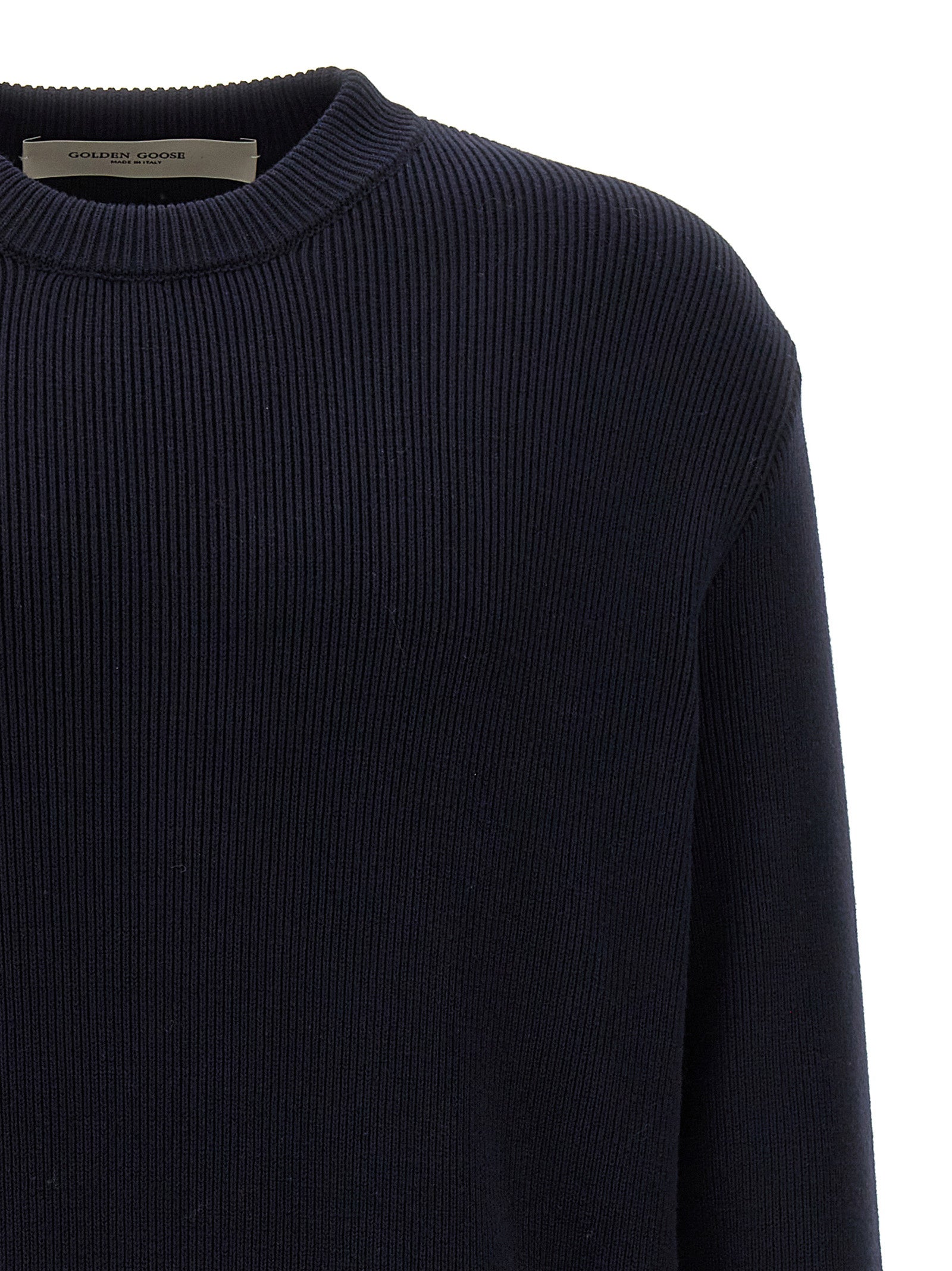 Golden Goose Blue Cotton Men's Cardigan