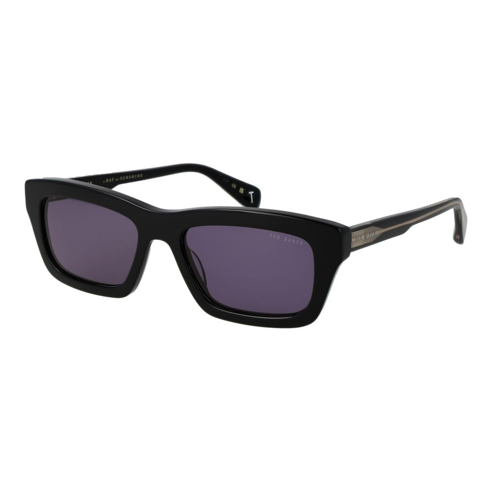 Ted Baker Black Acetate Men's Sunglasses