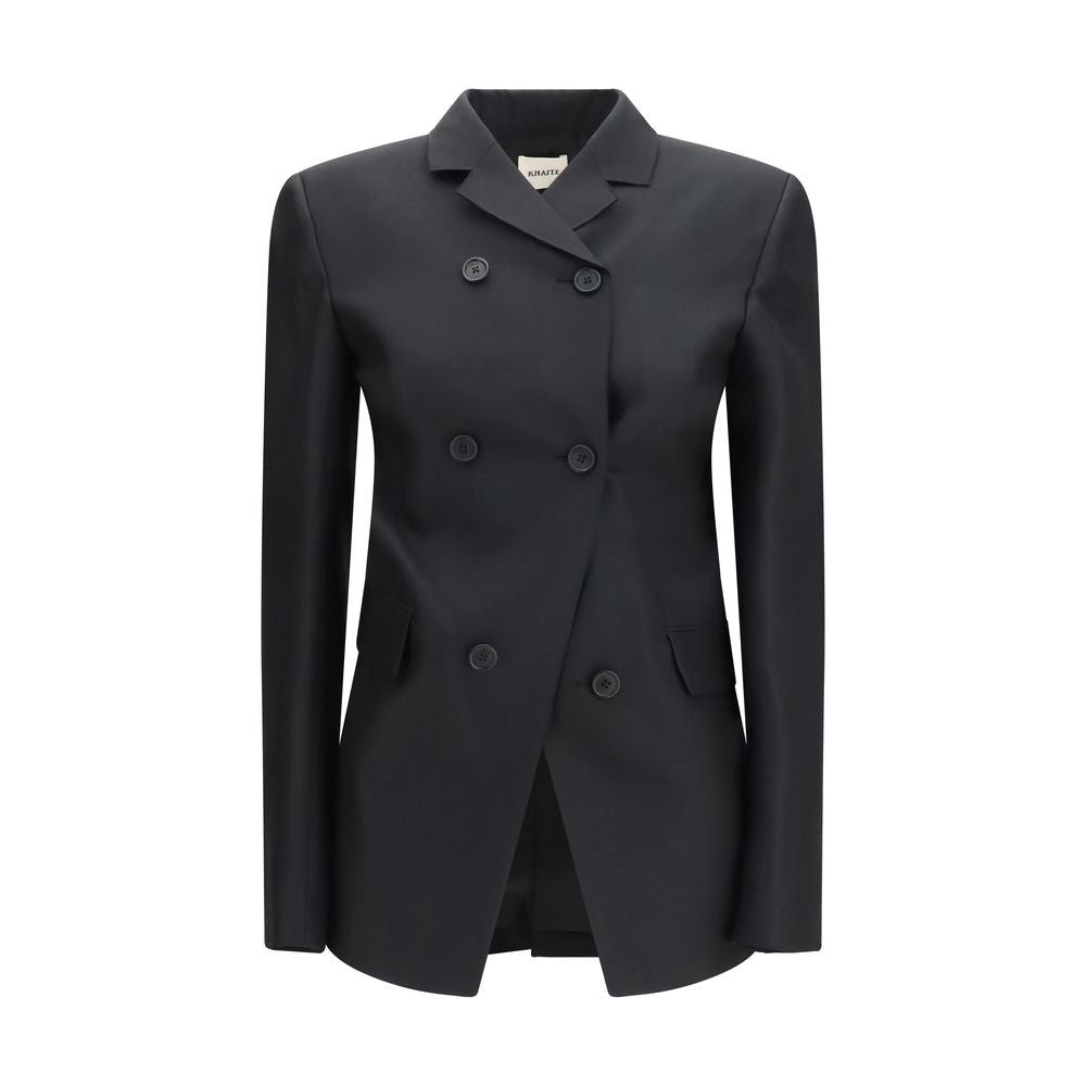 Khaite Black Wool Oves Aries Women's Blazer