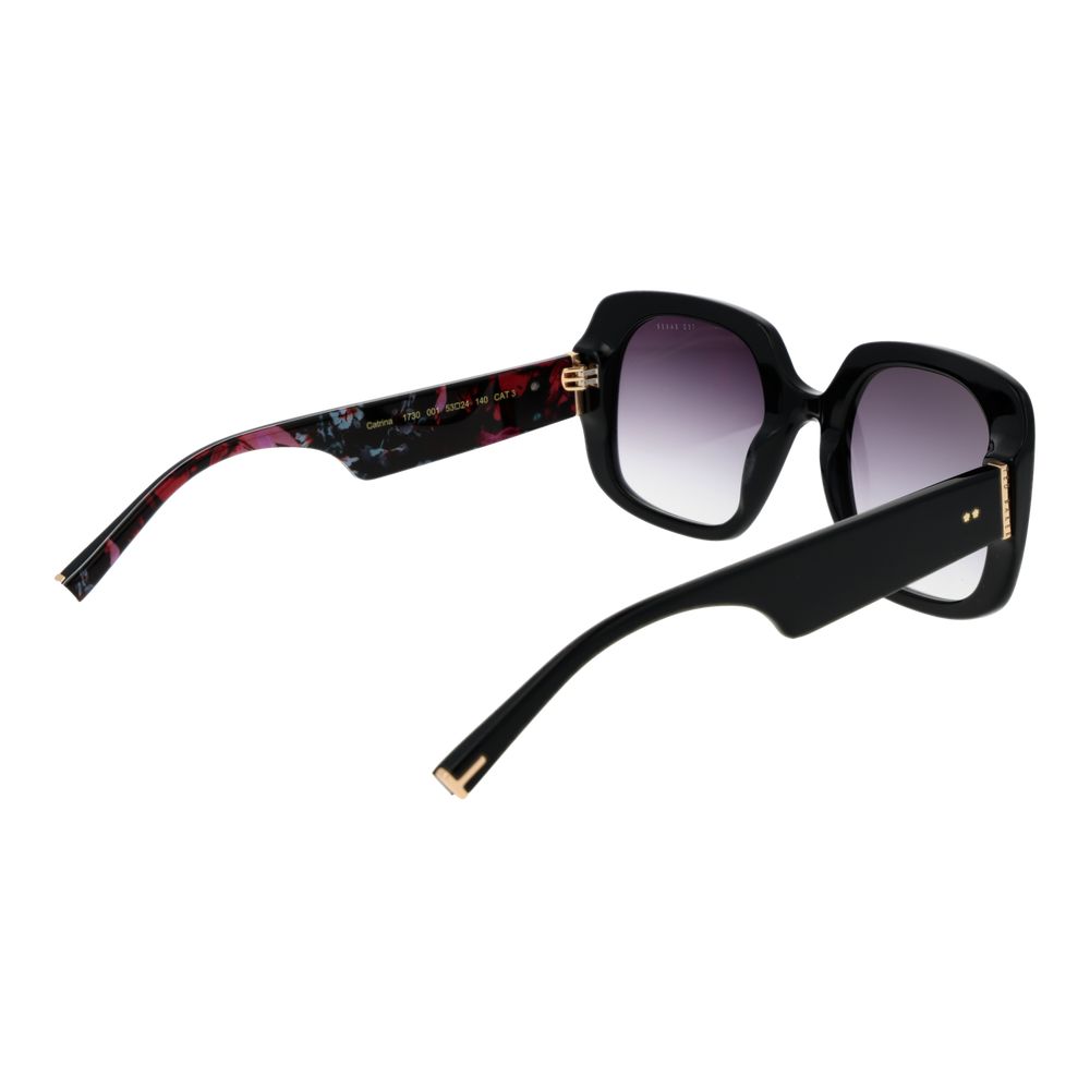 Ted Baker Black Acetate Women's Sunglasses