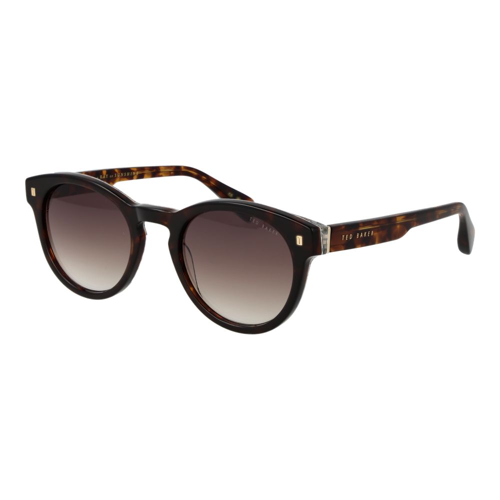 Ted Baker Brown Acetate Men's Sunglasses