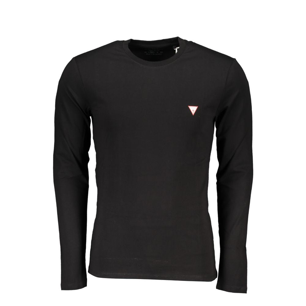 Guess Jeans Black Organic Cotton Men's Men's T-Shirt