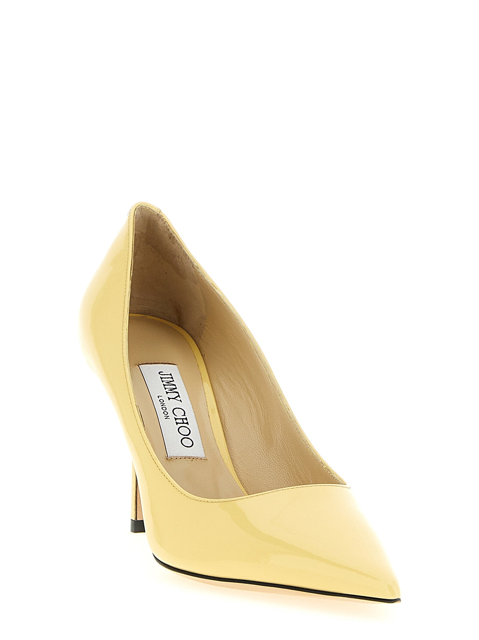 Jimmy Choo Bicolor Leather High Heel Women's Pumps
