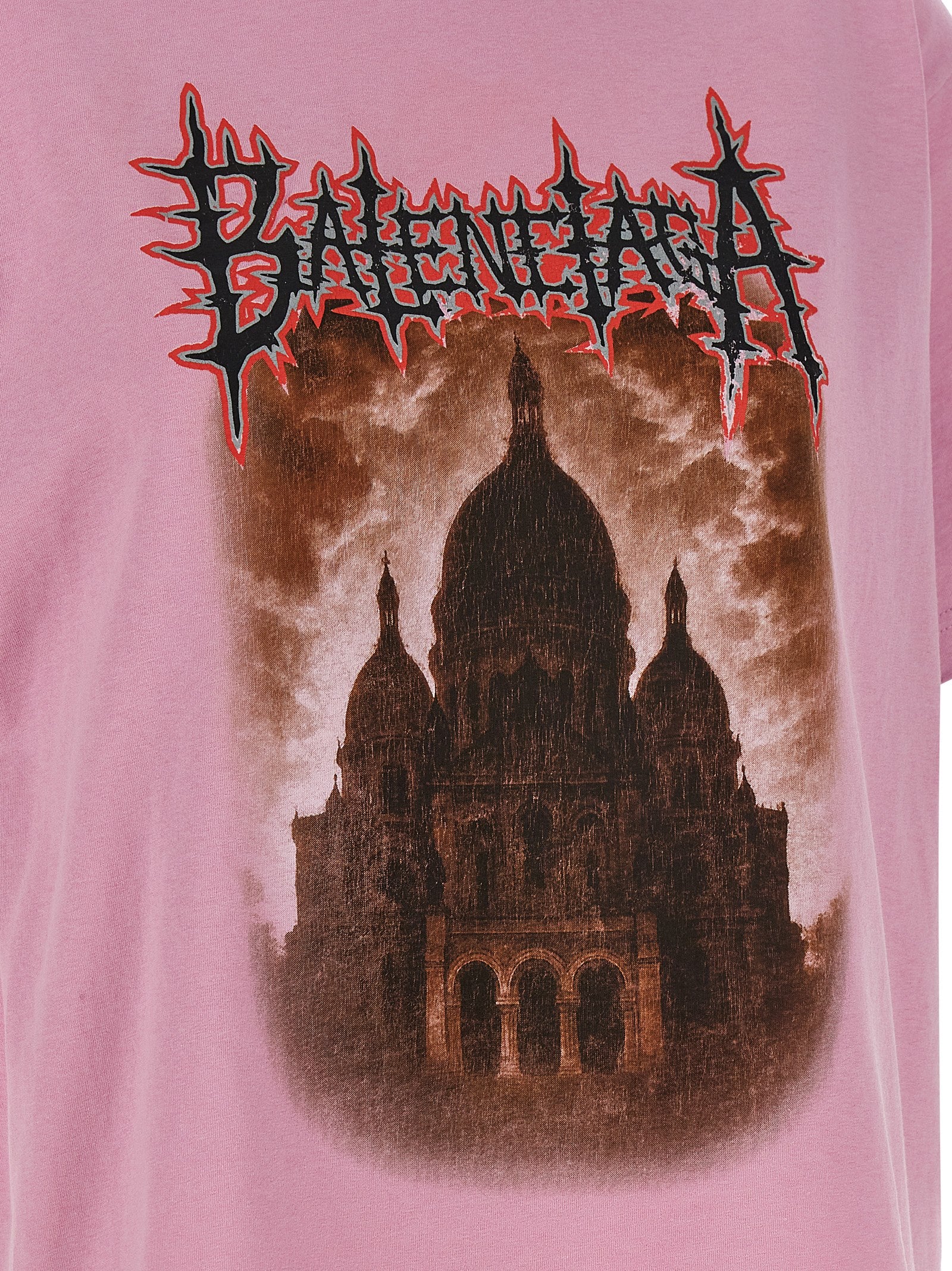 Balenciaga Multicolor Cotton Women's T-Shirt