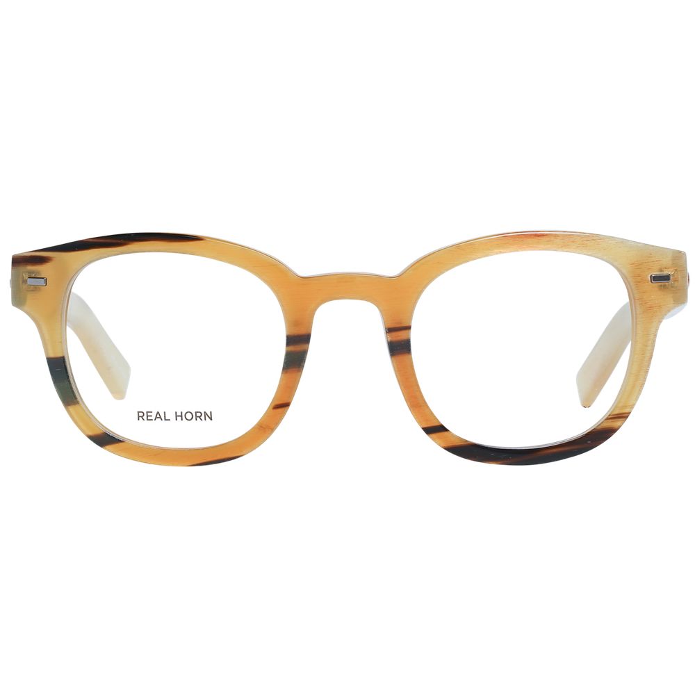 Ermenegildo Zegna Multicolor Horn Glasses Men's (Frames)
